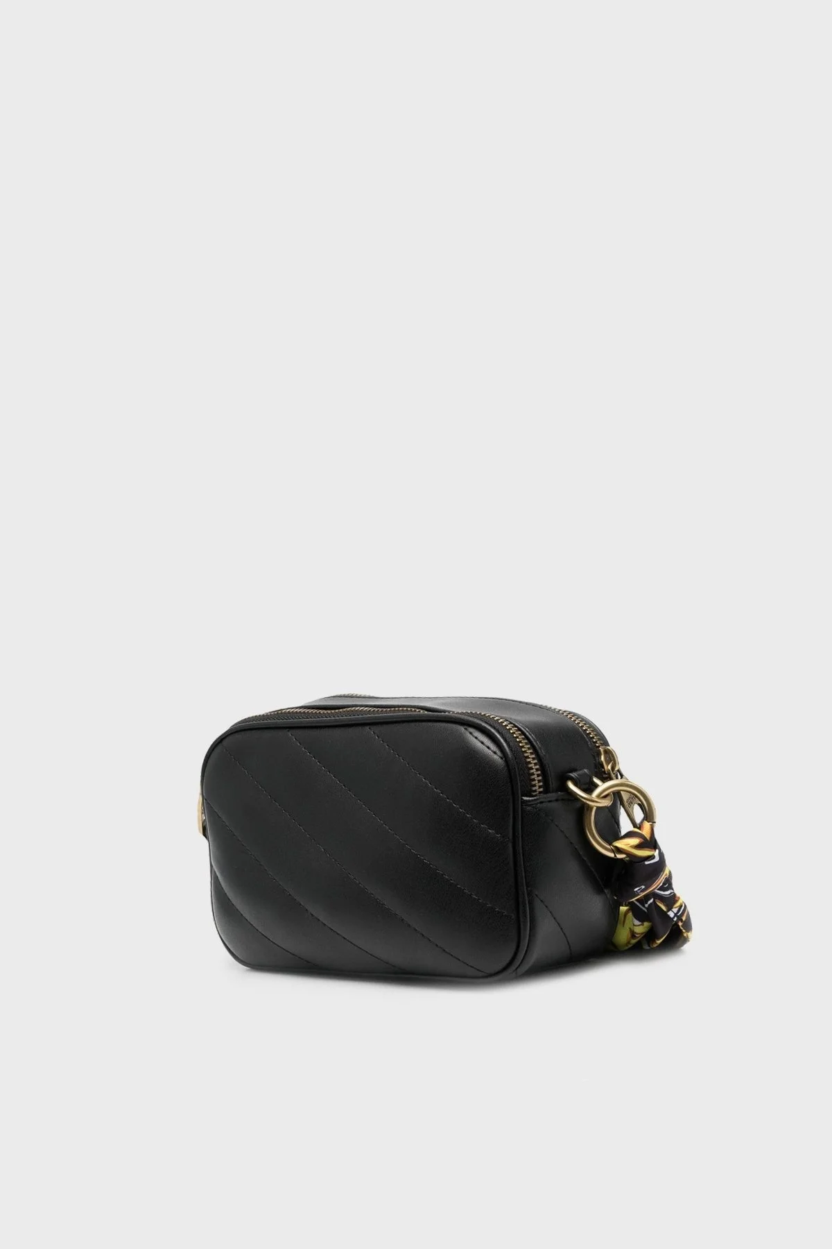 Versace Jeans Couture Logolu Fermuarlı Kapitone Bayan Çanta 74VA4BA4 ZS409 899 SİYAH - 5