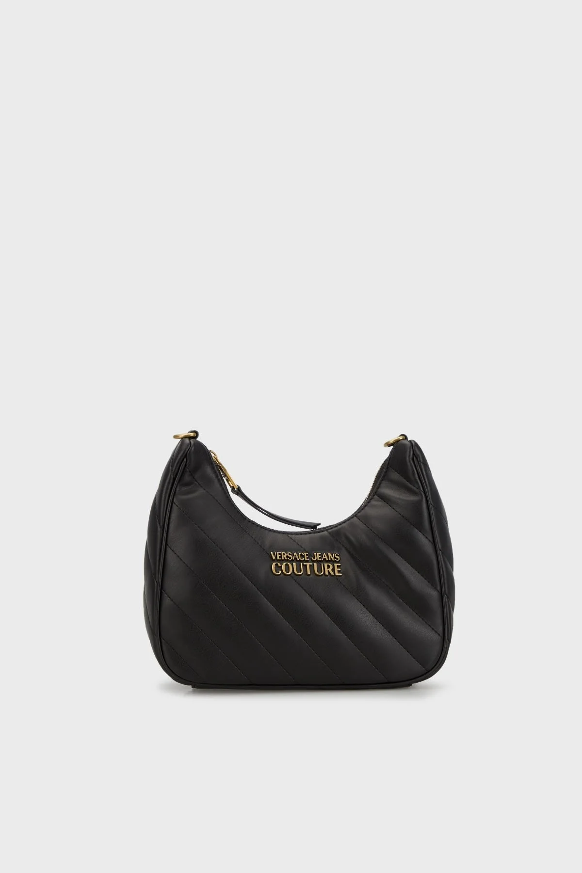 Versace Jeans Couture Logolu Fularlı Bayan Çanta 73VA4BA8 ZS409 899 SİYAH - 1