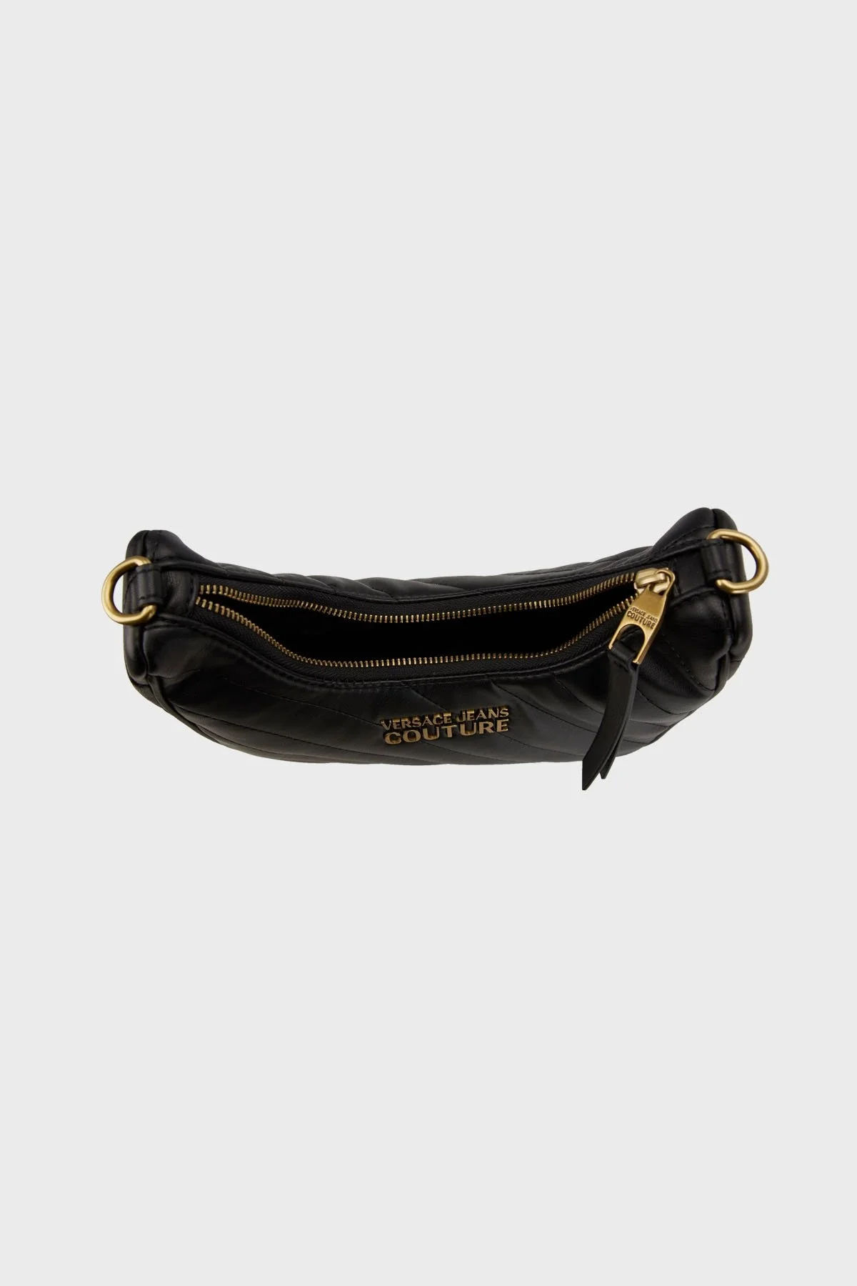 Versace Jeans Couture Logolu Fularlı Bayan Çanta 73VA4BA8 ZS409 899 SİYAH - 4