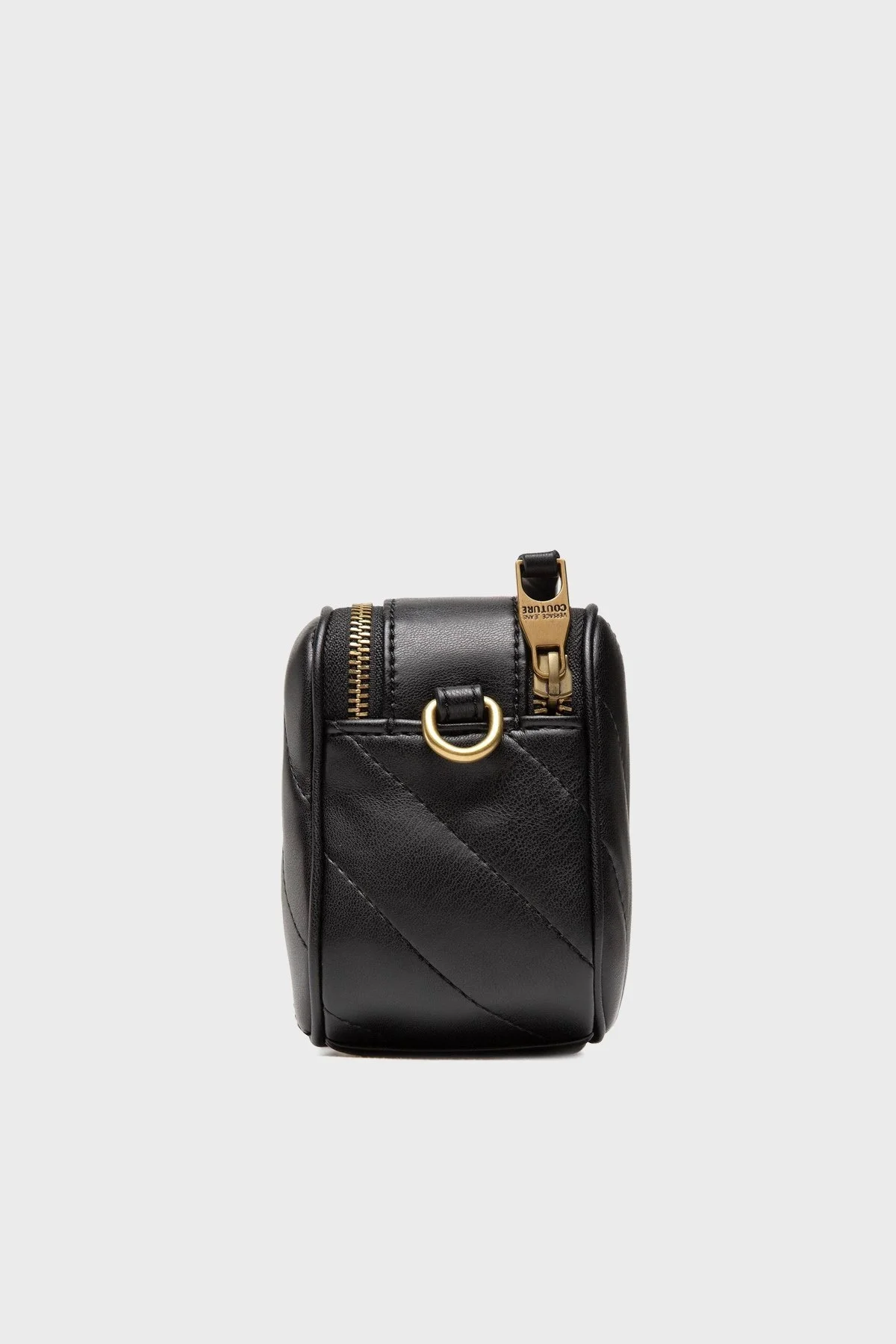 Versace Jeans Couture Logolu Fularlı Zincir Askılı Bayan Çanta 73VA4BA4 ZS409 899 SİYAH - 3