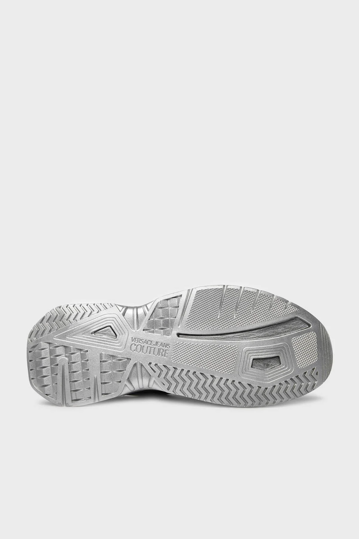 Versace Jeans Couture Logolu Hakiki Deri Sneaker Erkek Ayakkabı 75YA3SF6 ZP329 899 SİYAH - 4