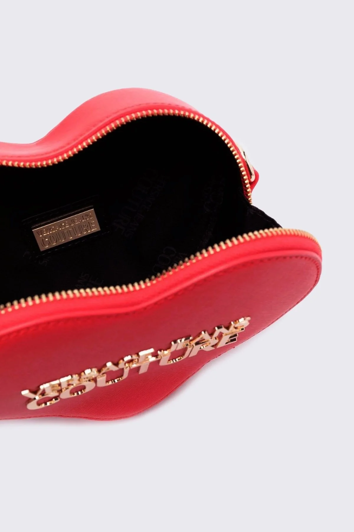 Versace Jeans Couture Logolu Kalp Model Zincir Askılı Bayan Çanta 75VA4BL6 ZS467 514 KIRMIZI - 6