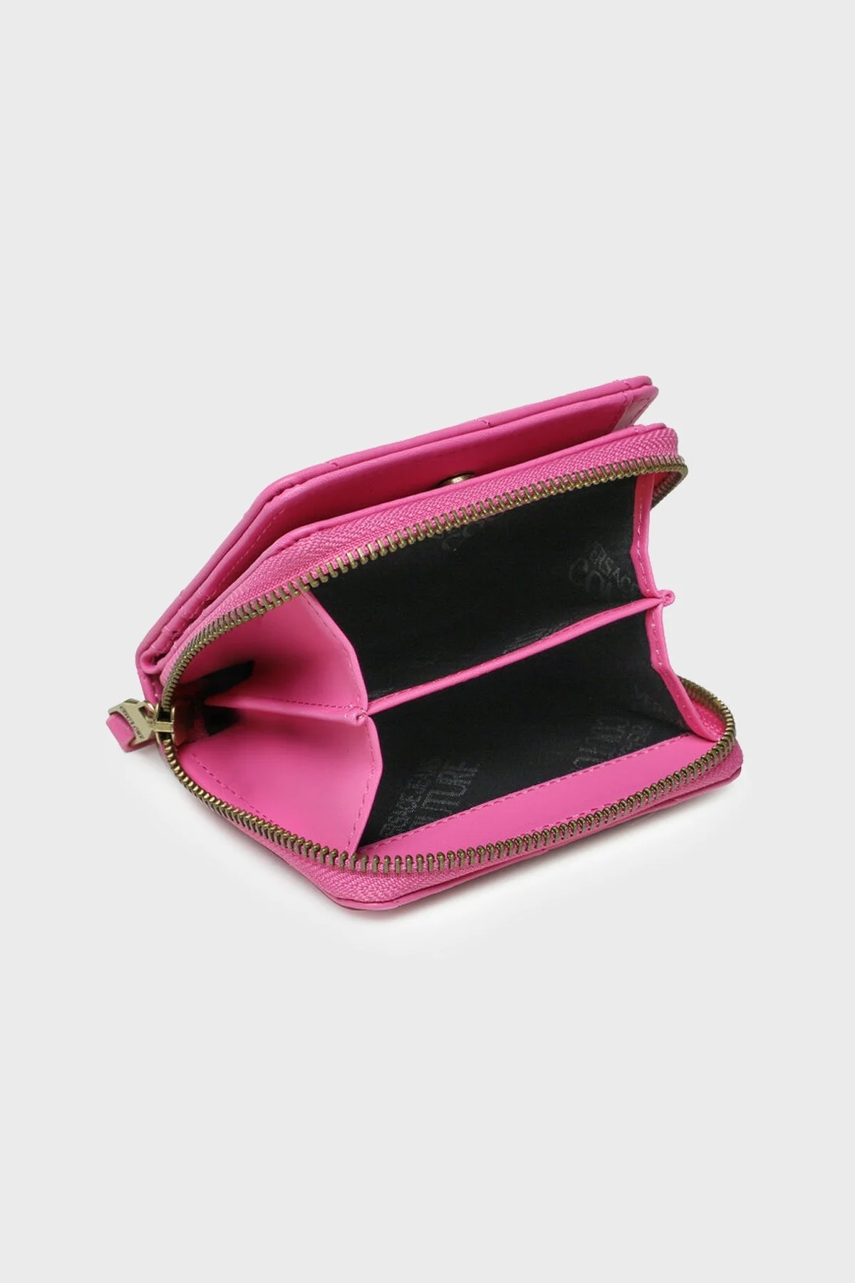 Versace Jeans Couture Logolu Kapitone Bayan Cüzdan 74VA5PA2 ZS409 406 FUŞYA - 3