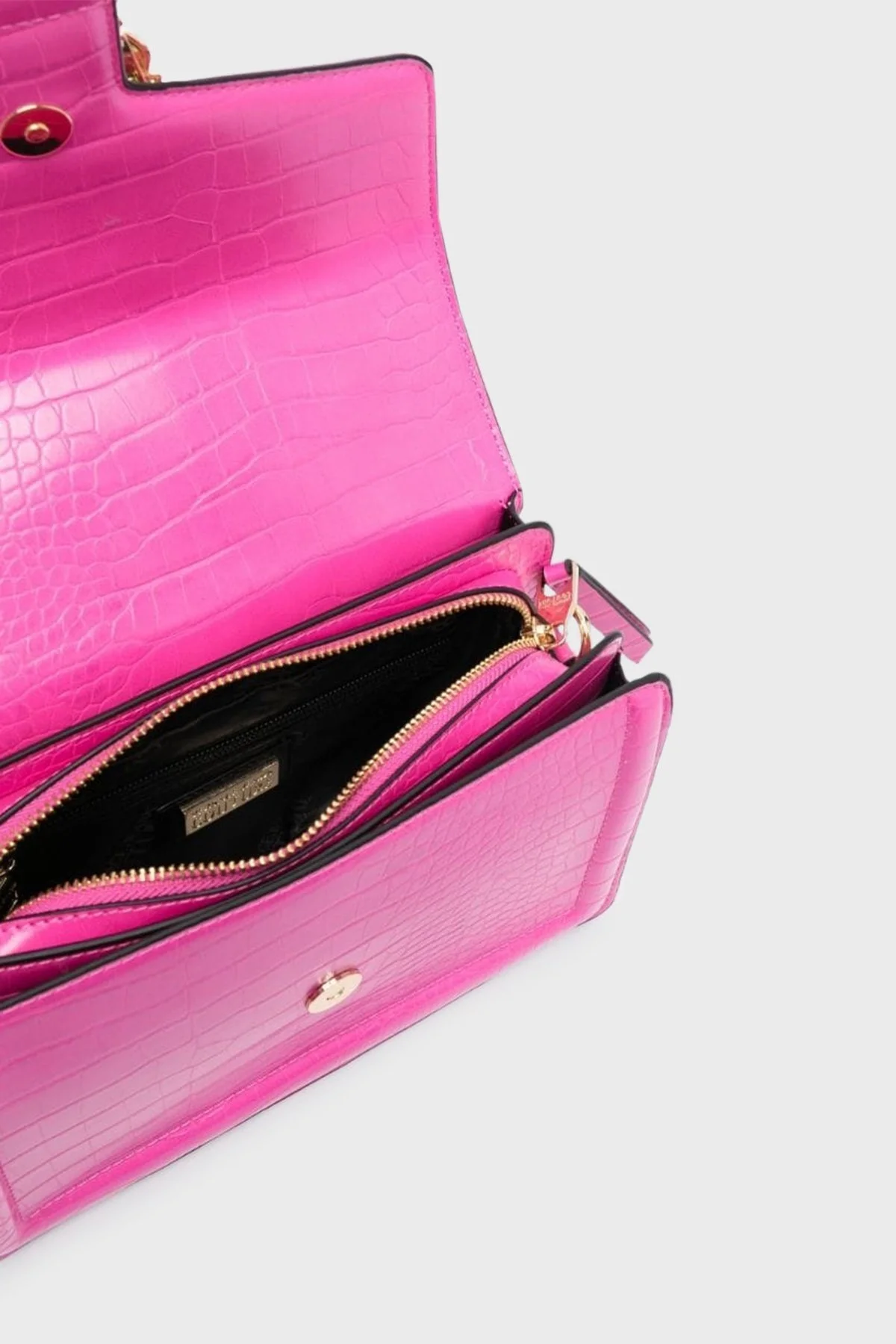 Versace Jeans Couture Logolu Mini Cüzdanlı Çıkarılabilir Omuz Askılı Bayan Çanta 74VA4BF1 ZS578 406 PEMBE - 6