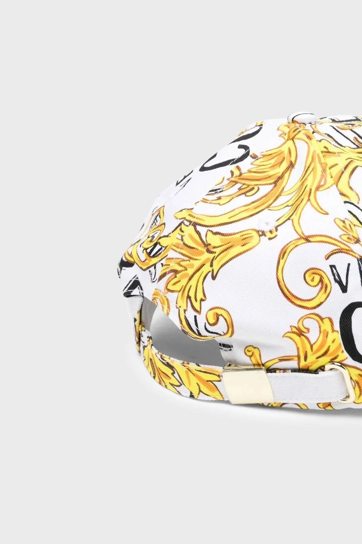 Versace Jeans Couture Logolu Pamuklu Bayan Şapka 74HAZK18 ZG162 G03 BEYAZ - 2