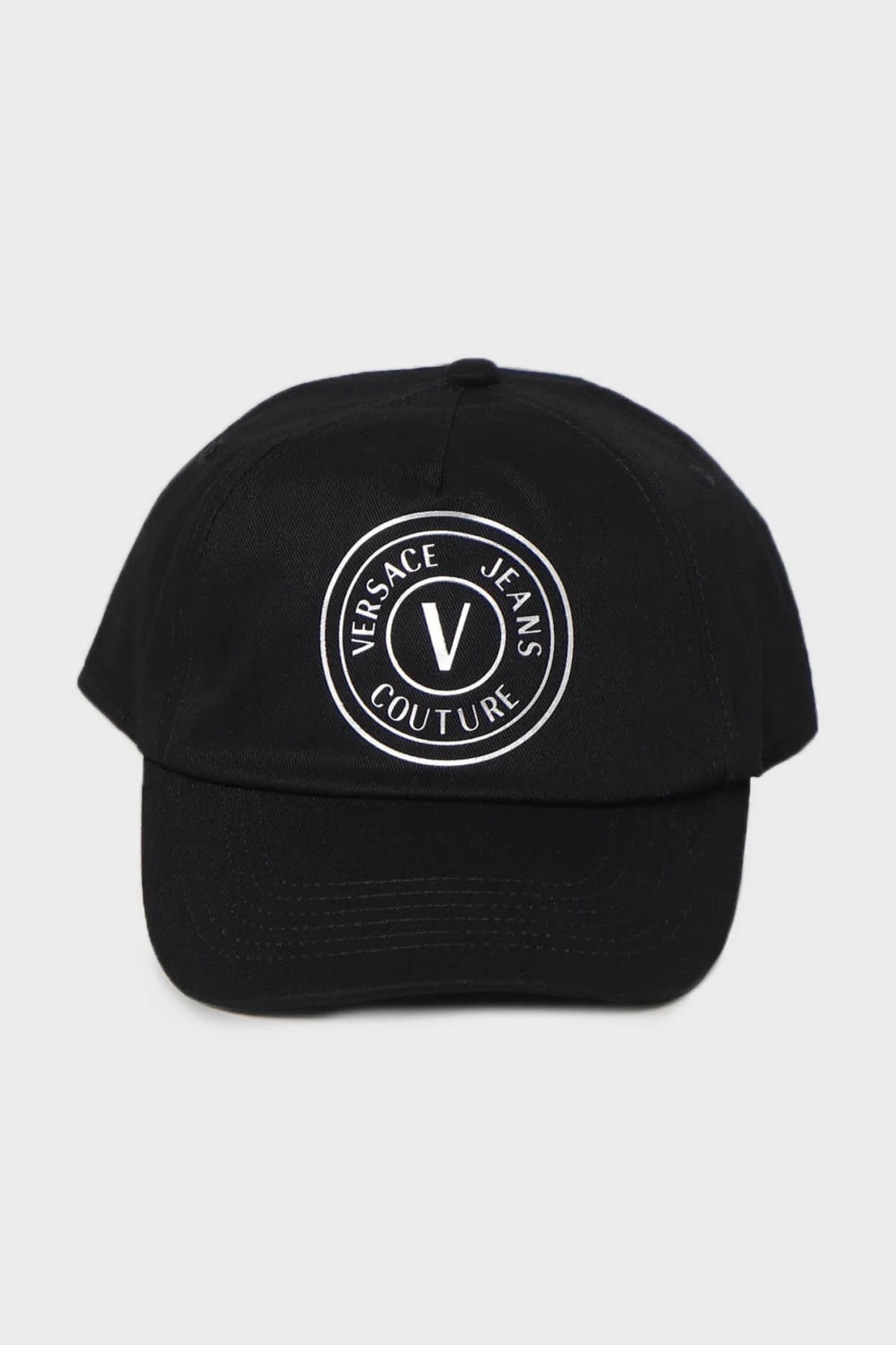 Versace Jeans Couture Logolu Pamuklu Erkek Şapka 73YAZK16 ZG110 E12 SİYAH - 5