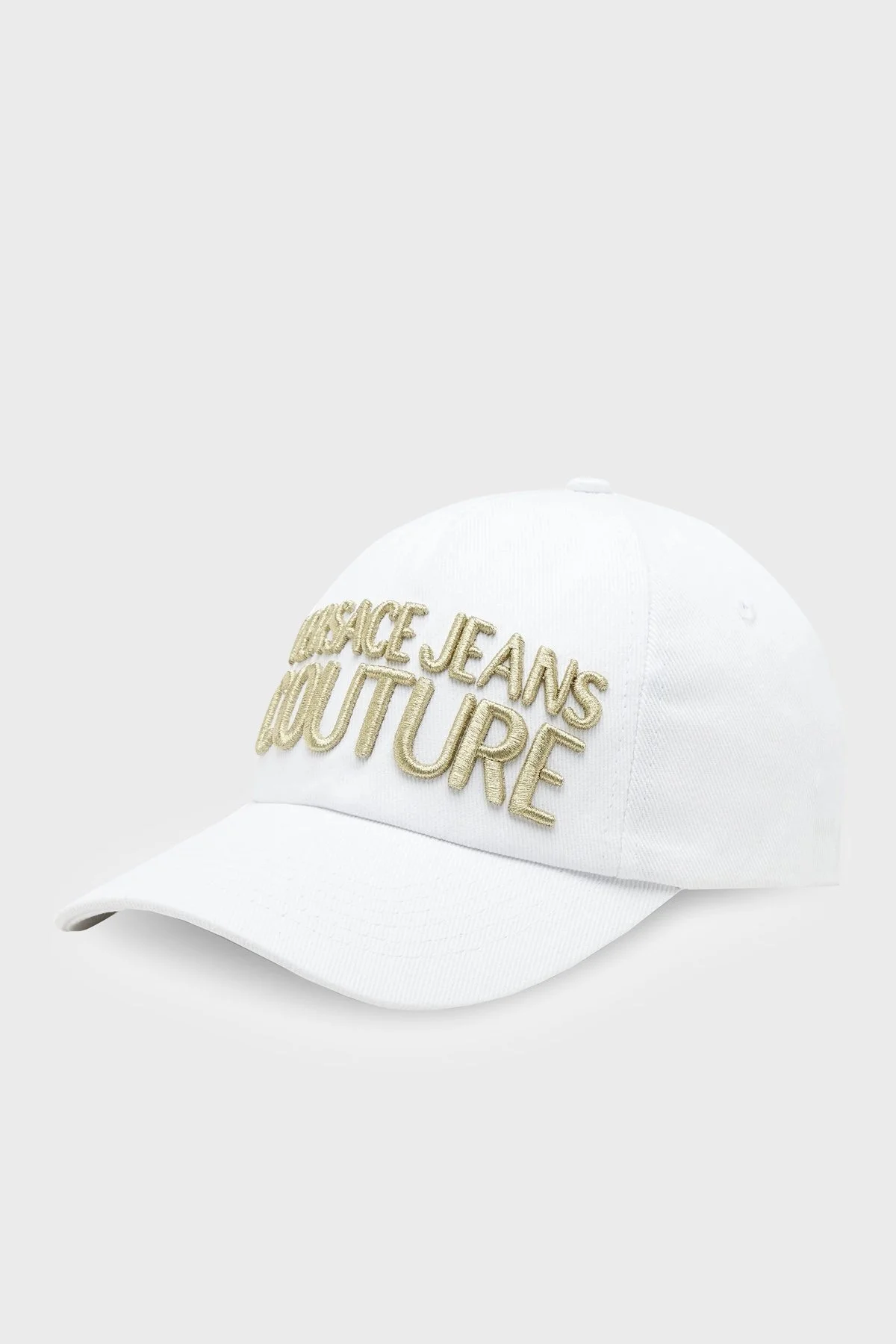 Versace Jeans Couture Logolu Pamuklu Erkek Şapka 74YAZK10 ZG010 G03 BEYAZ - 1