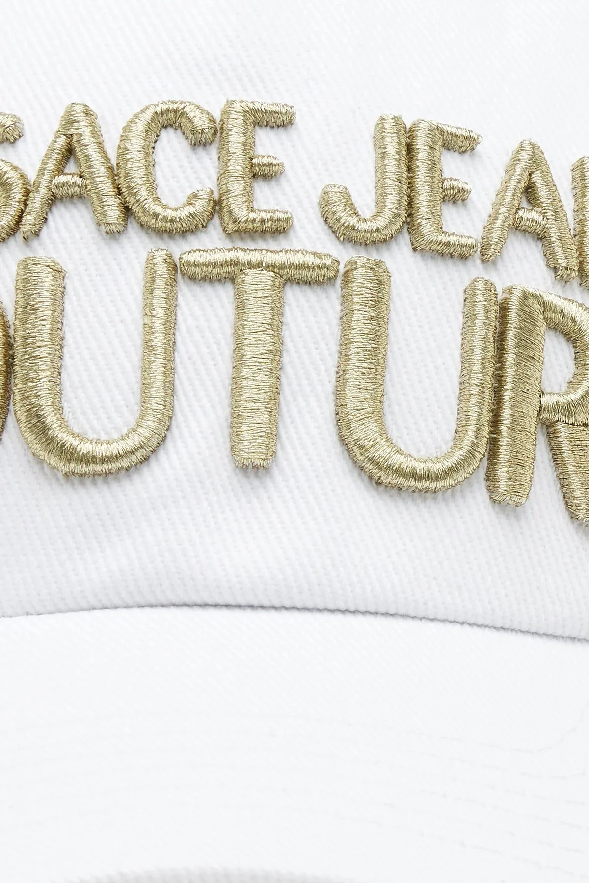 Versace Jeans Couture Logolu Pamuklu Erkek Şapka 74YAZK10 ZG010 G03 BEYAZ - 3