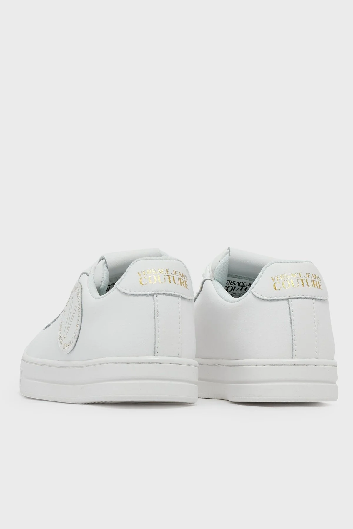 Versace Jeans Couture Logolu Sneaker Bayan Ayakkabı 74VA3SK3 ZP236 G03 BEYAZ - 3