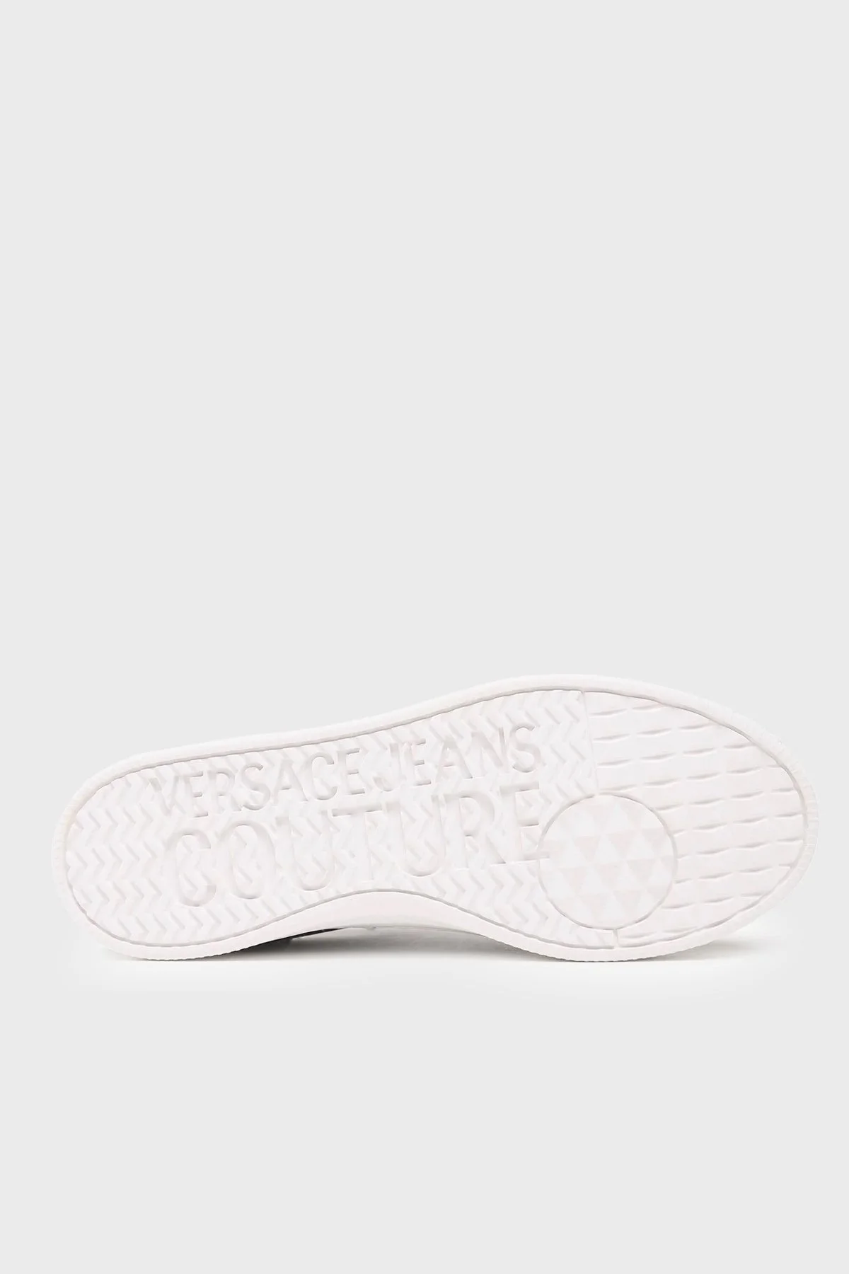 Versace Jeans Couture Logolu Sneaker Bayan Ayakkabı 74VA3SK3 ZP236 G89 SİYAH - 4