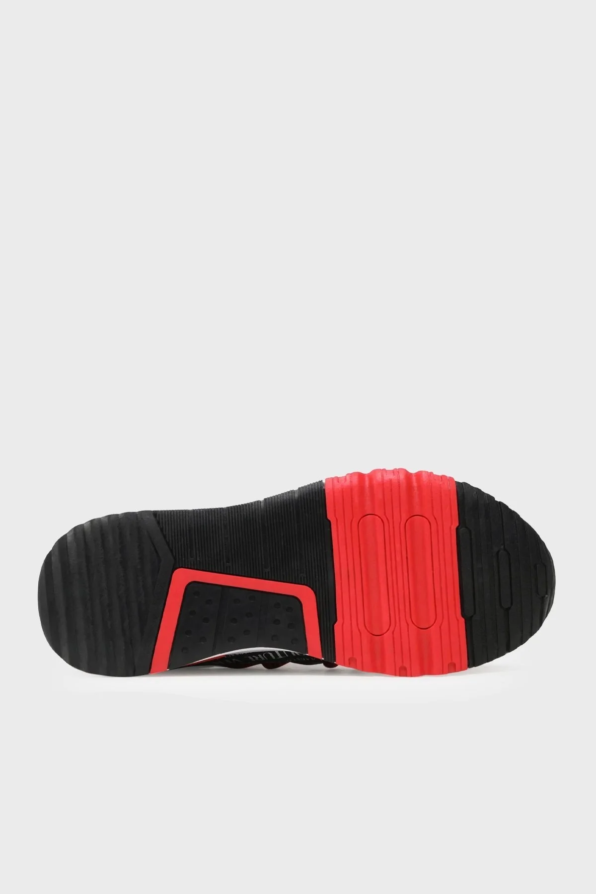 Versace Jeans Couture Logolu Sneaker Erkek Ayakkabı 74YA3SA3 ZS446 PV8 SİYAH-KIRMIZI - 4