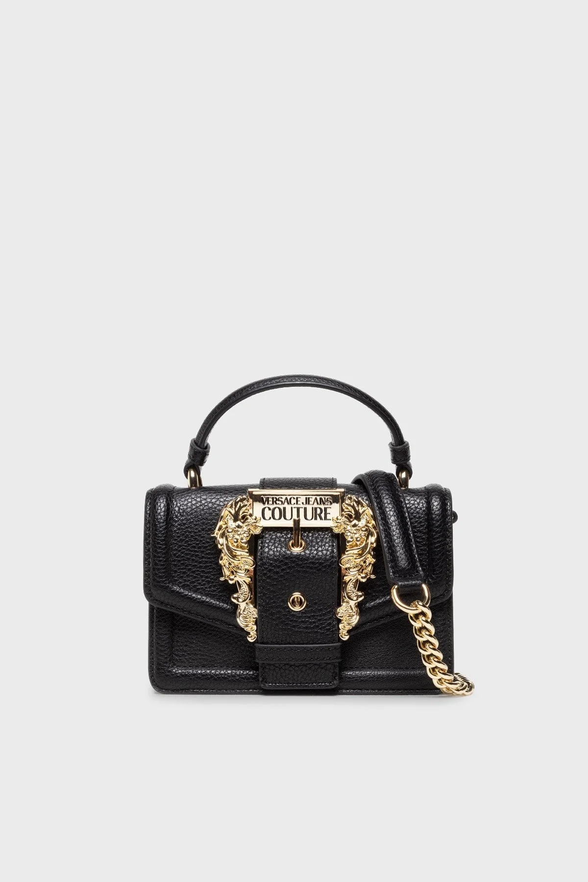 Versace Jeans Couture Logolu Zincir Askılı Bayan Çanta 73VA4BF6 ZS413 899 SİYAH - 1