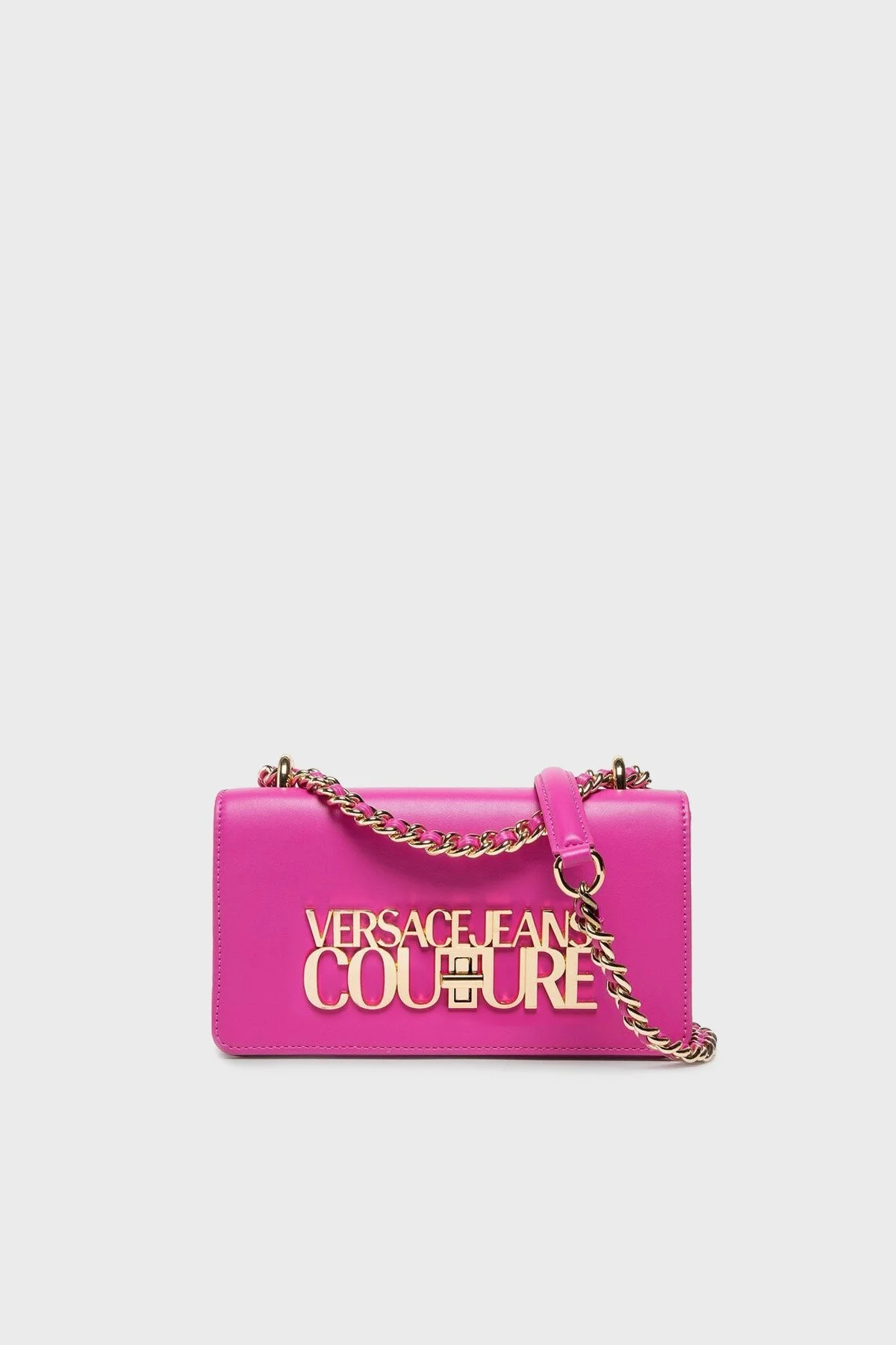 Versace Jeans Couture Logolu Zincir Askılı Bayan Çanta 73VA4BL1 ZS412 455 FUŞYA - 1