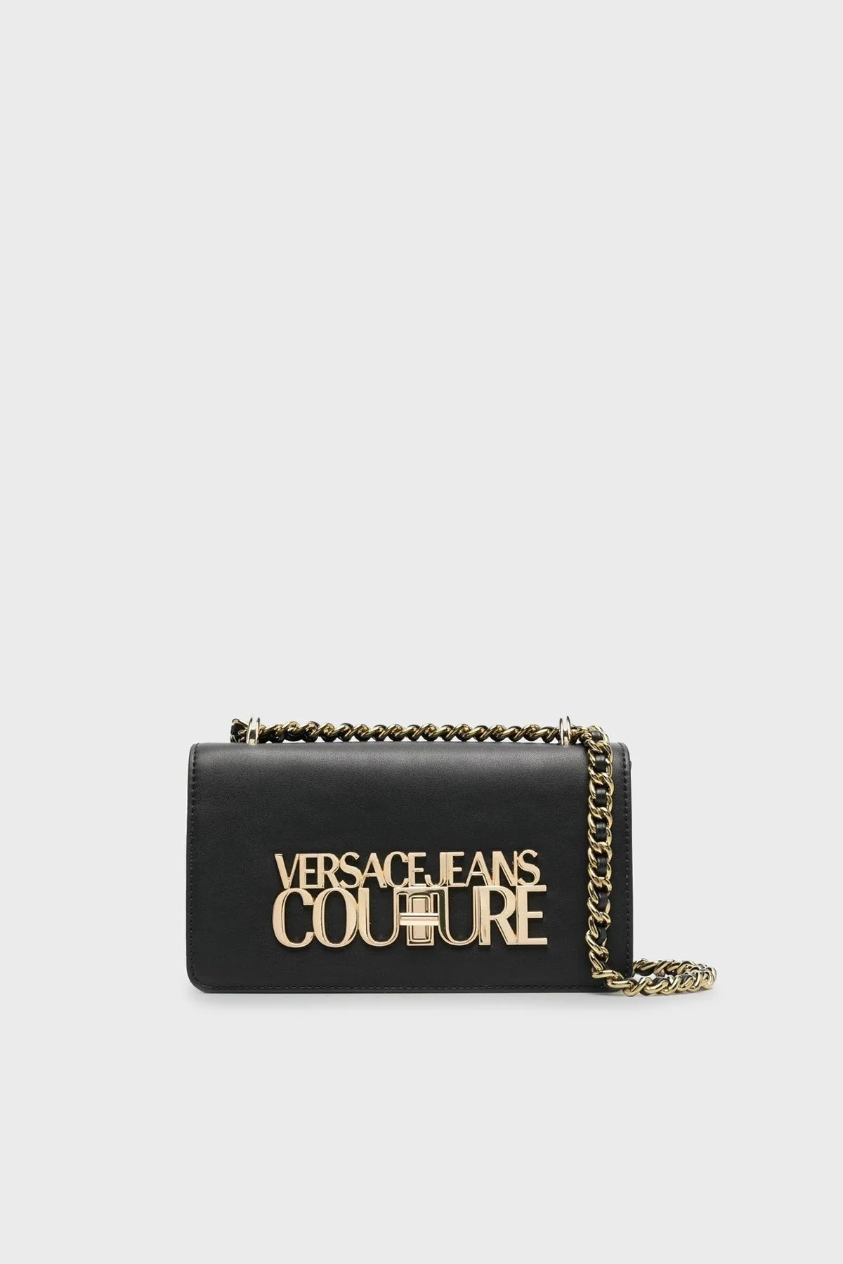 Versace Jeans Couture Logolu Zincir Askılı Bayan Çanta 73VA4BL1 ZS412 899 SİYAH - 1