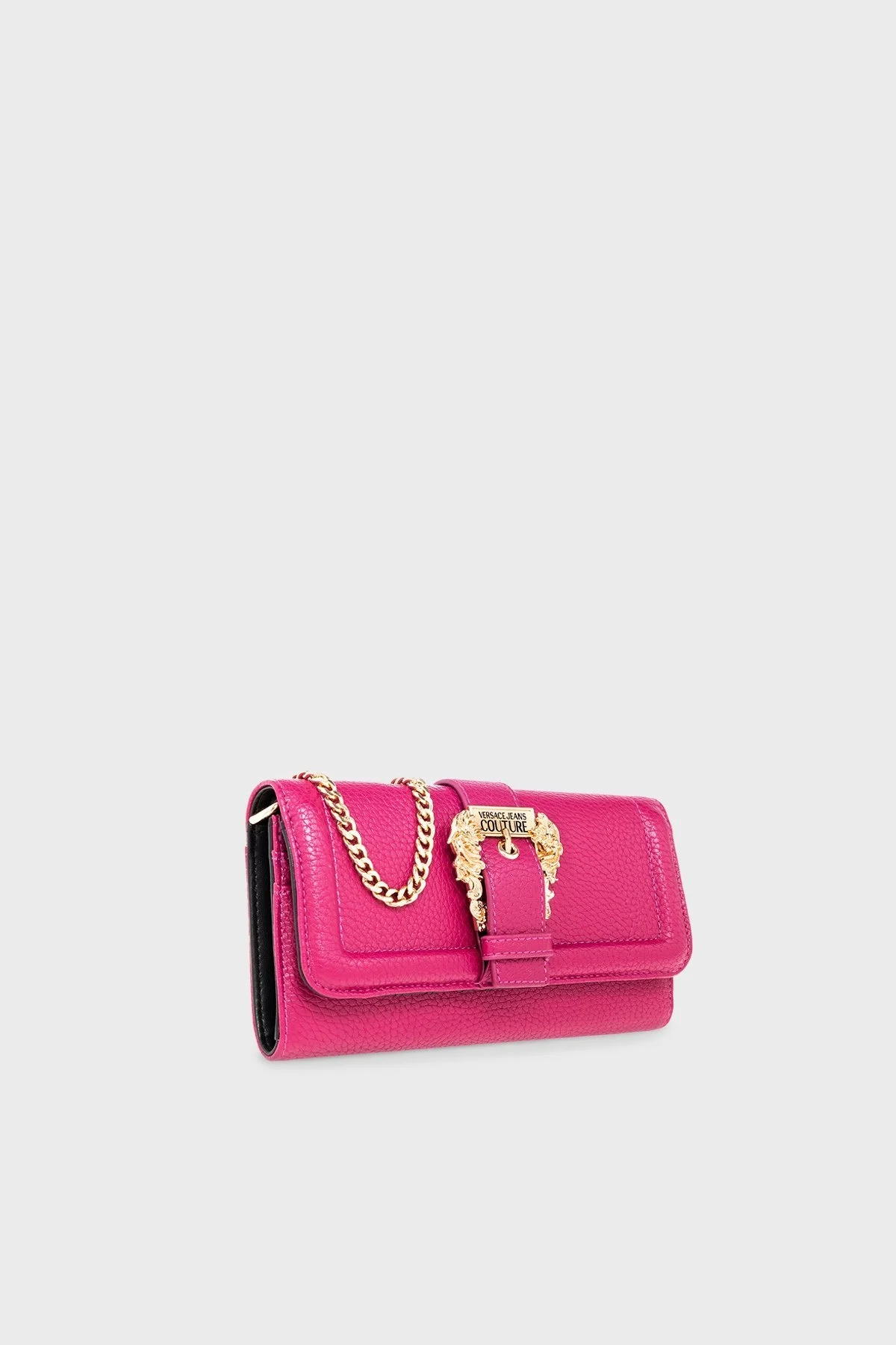 Versace Jeans Couture Logolu Zincir Askılı Bayan Çanta 73VA5PF3 ZS413 538 FUŞYA - 5