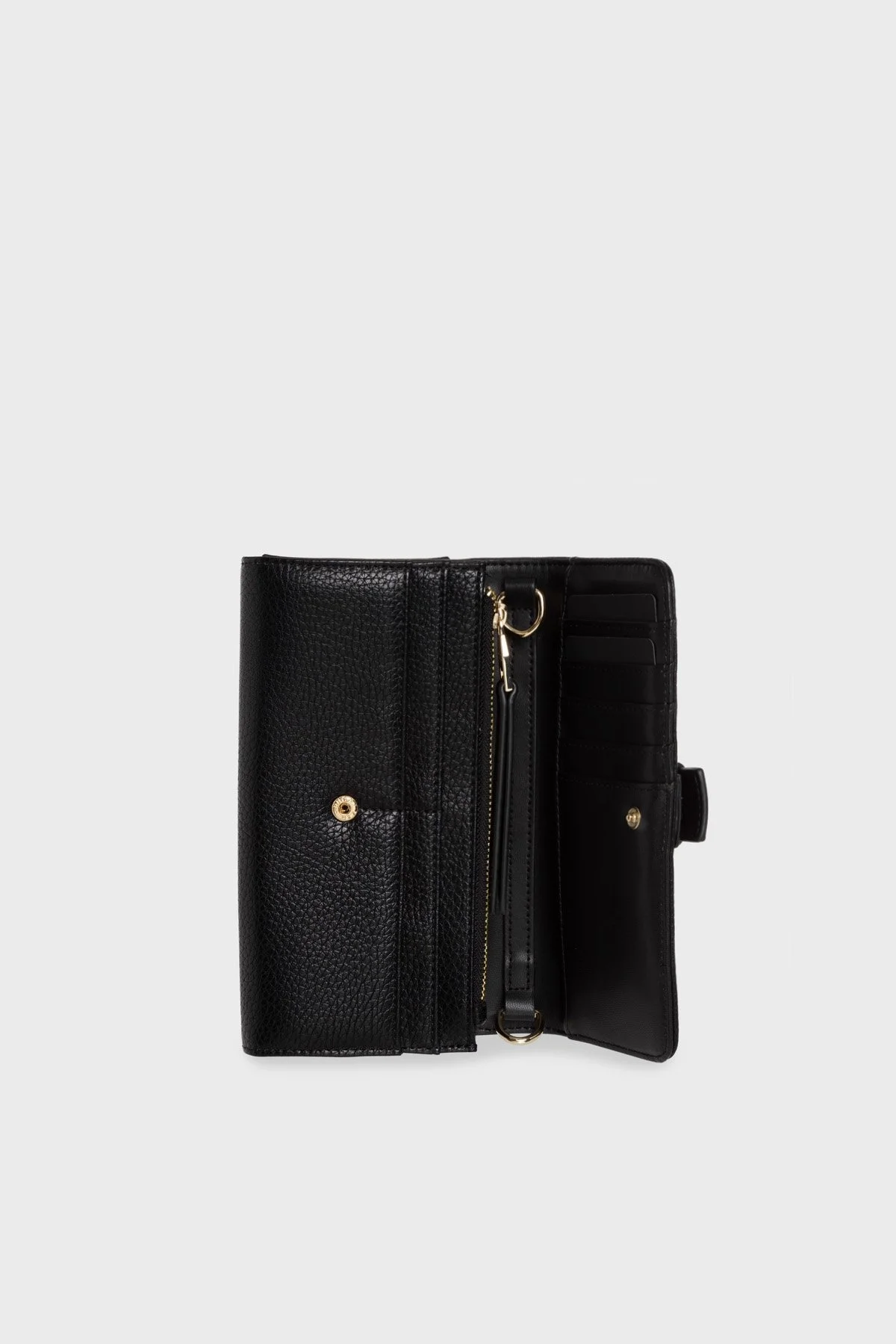 Versace Jeans Couture Logolu Zincir Askılı Bayan Çanta 73VA5PF3 ZS413 899 SİYAH - 4