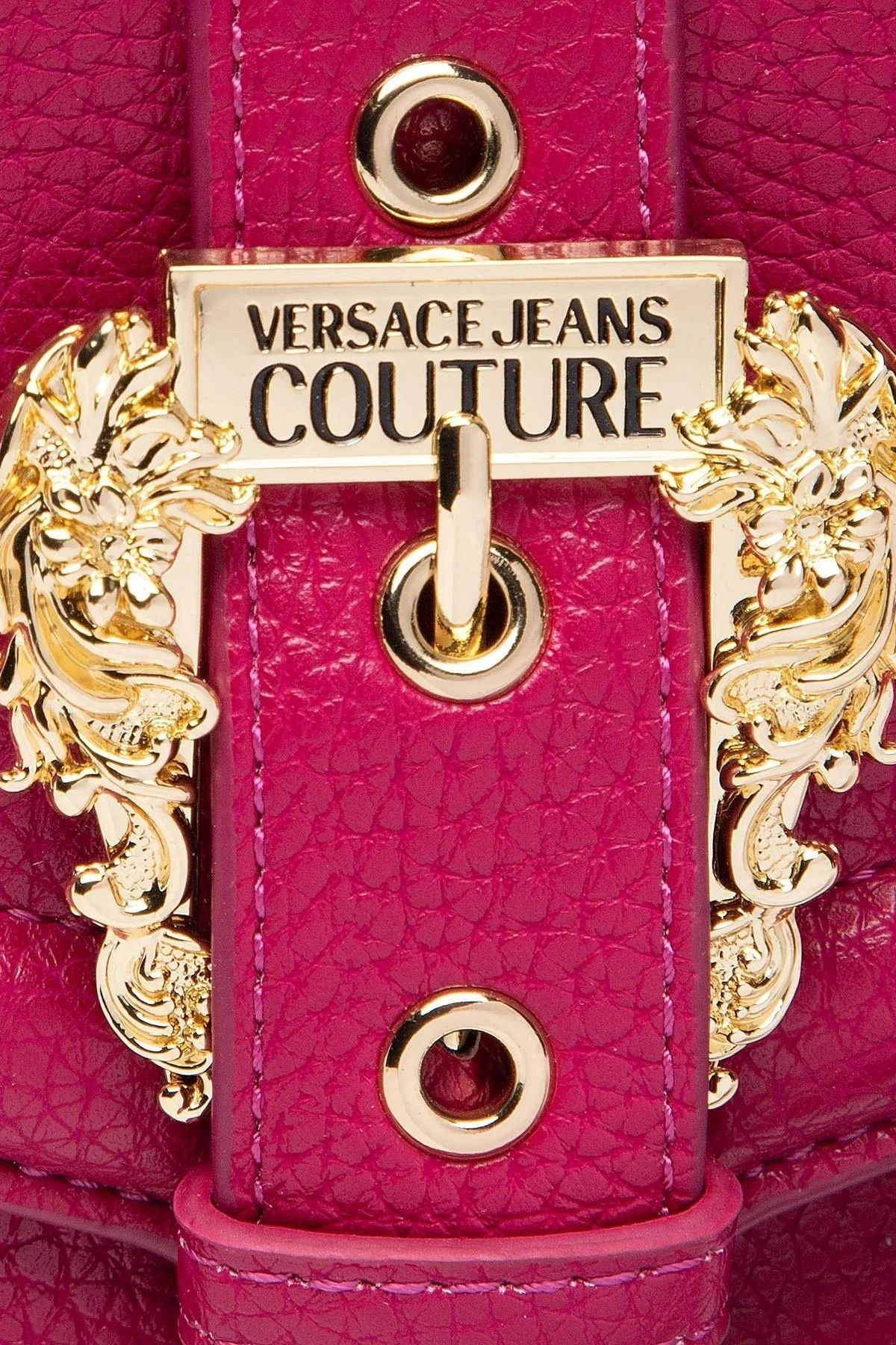 Versace Jeans Couture Logolu Zincir Askılı Bayan Çanta 73VA5PF6 ZS413 538 FUŞYA - 2
