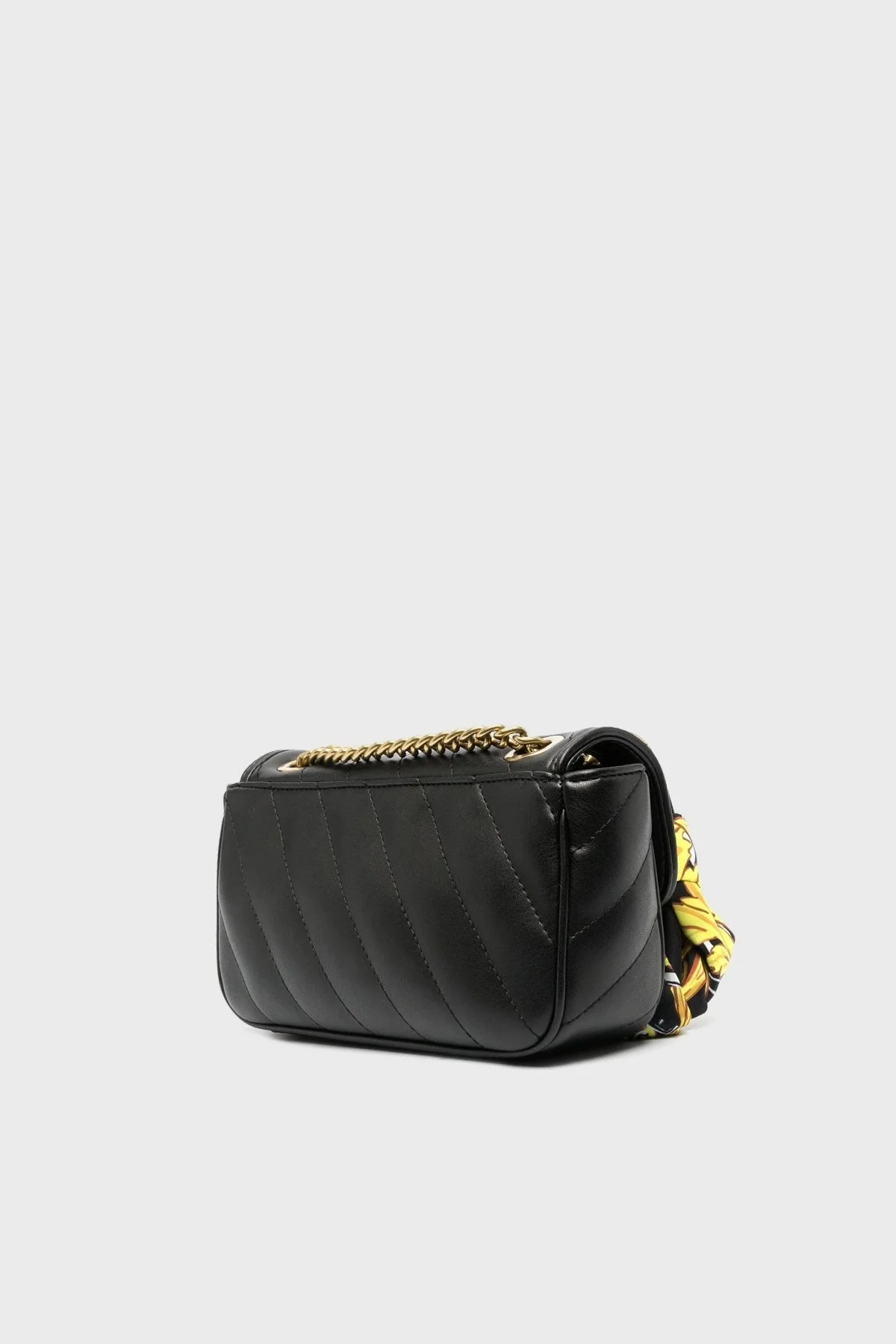 Versace Jeans Couture Logolu Zincir Askılı Bayan Çanta 74VA4BA1 ZS409 899 SİYAH - 3
