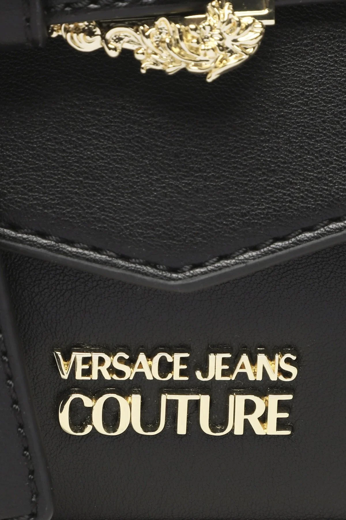 Versace Jeans Couture Logolu Zincir Askılı Bayan Çanta 74VA4BFE ZS412 899 SİYAH - 2