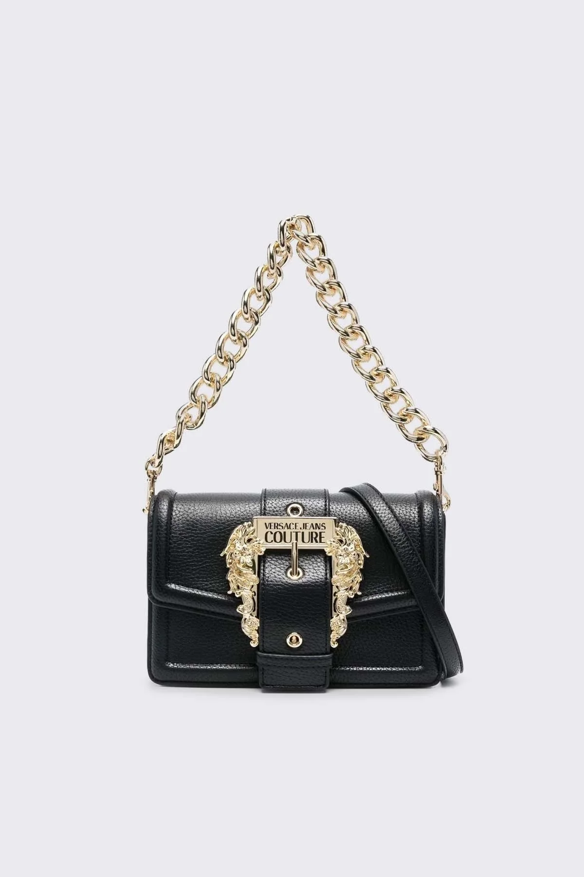 Versace Jeans Couture Logolu Zincir Askılı Bayan Çanta 75VA4BFC ZS803 899 SİYAH - 1