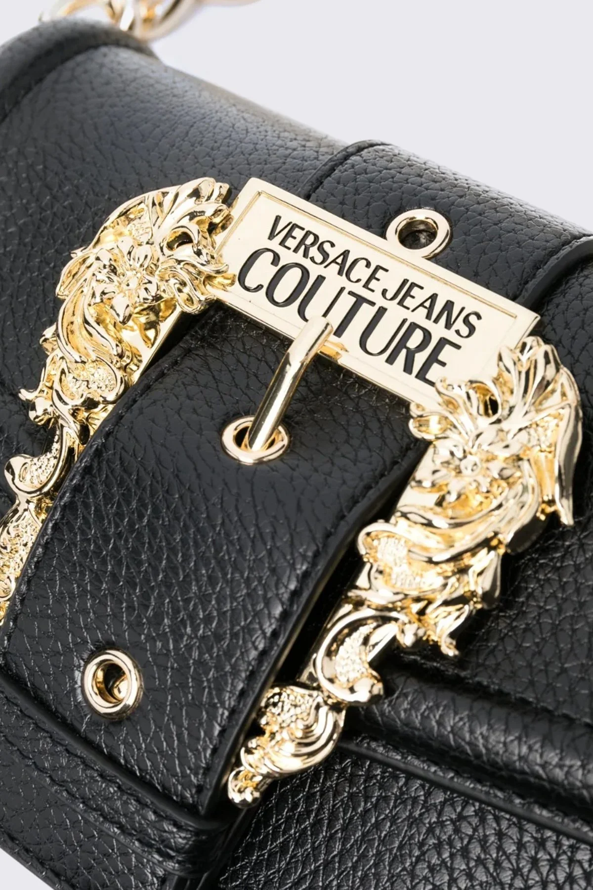 Versace Jeans Couture Logolu Zincir Askılı Bayan Çanta 75VA4BFC ZS803 899 SİYAH - 3