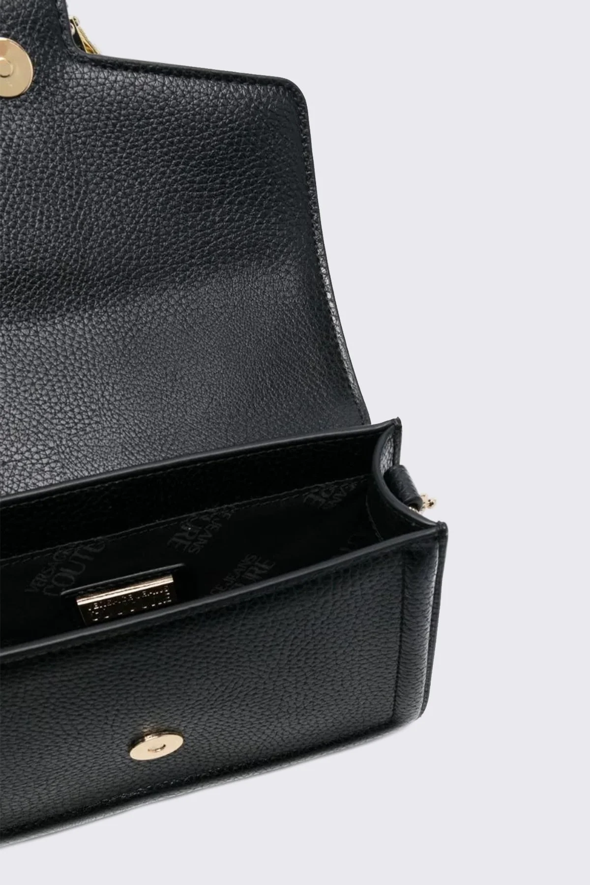 Versace Jeans Couture Logolu Zincir Askılı Bayan Çanta 75VA4BFC ZS803 899 SİYAH - 4