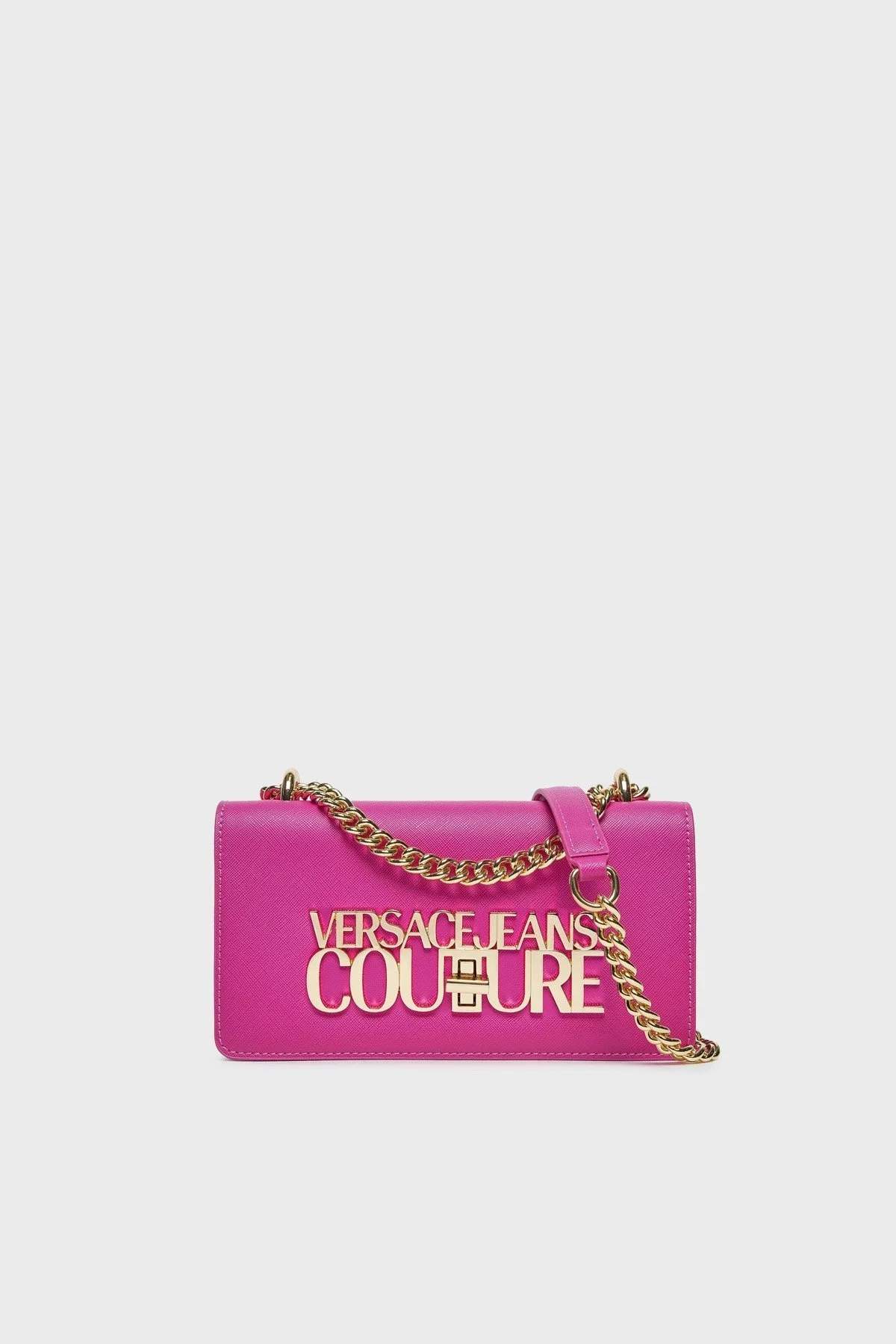 Versace Jeans Couture Logolu Zincir Askılı Bayan Çanta 75VA4BL1 ZS467 312 FUŞYA - 1