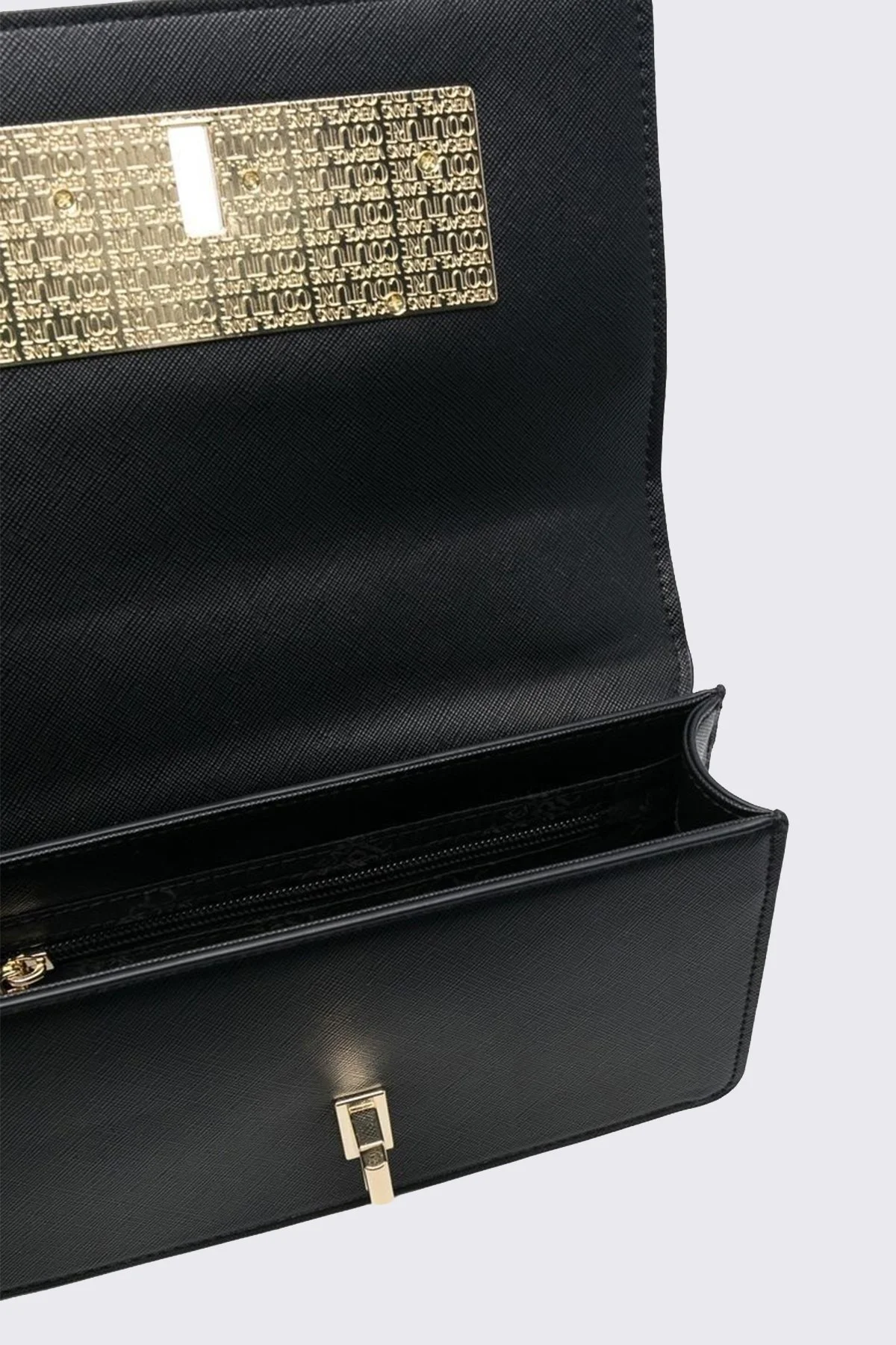 Versace Jeans Couture Logolu Zincir Askılı Bayan Çanta 75VA4BL1 ZS467 899 SİYAH - 5