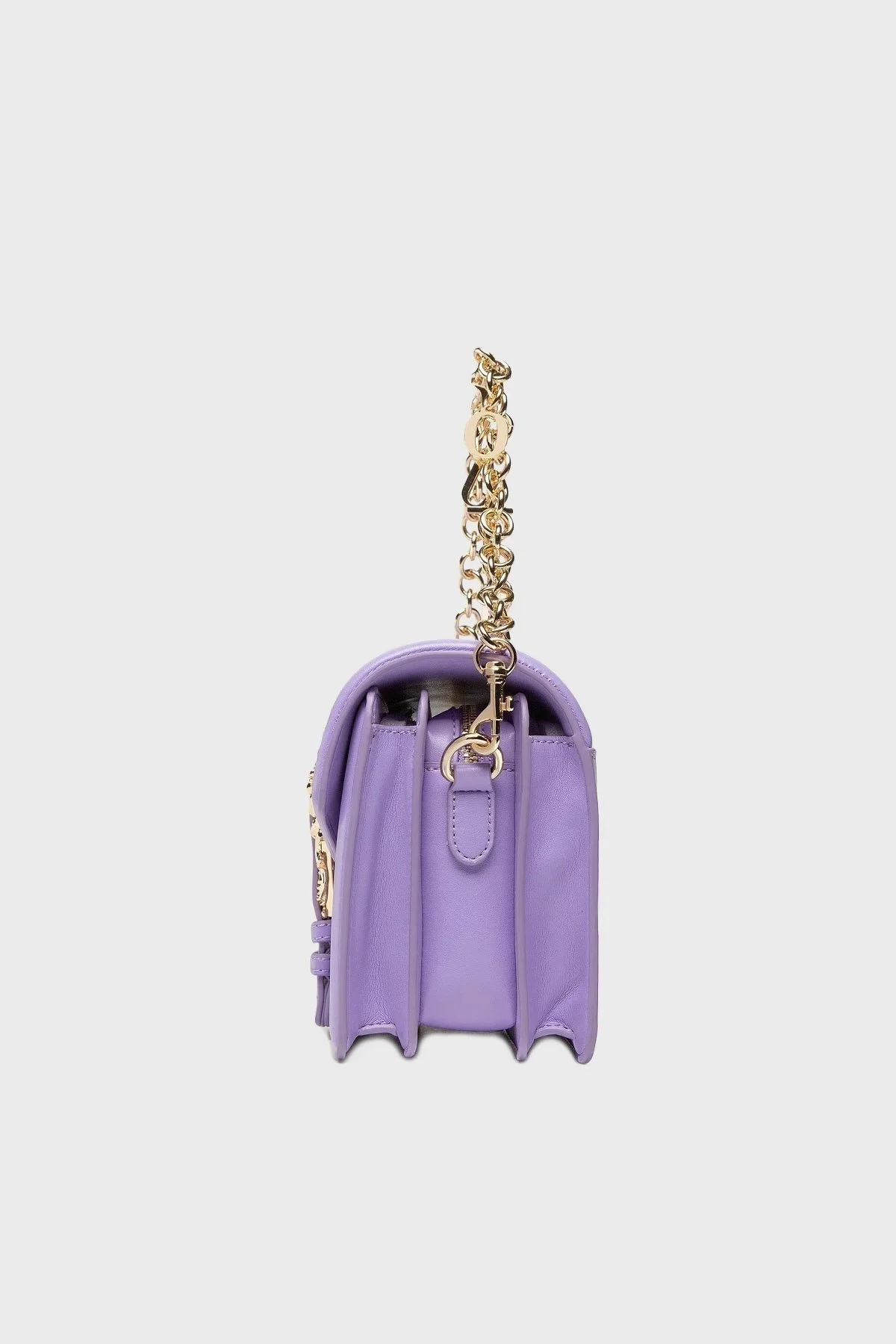 Versace Jeans Couture Logolu Zincir Askılı Kapitone Bayan Çanta 73VA4BF1 ZS510 311 LİLA - 3