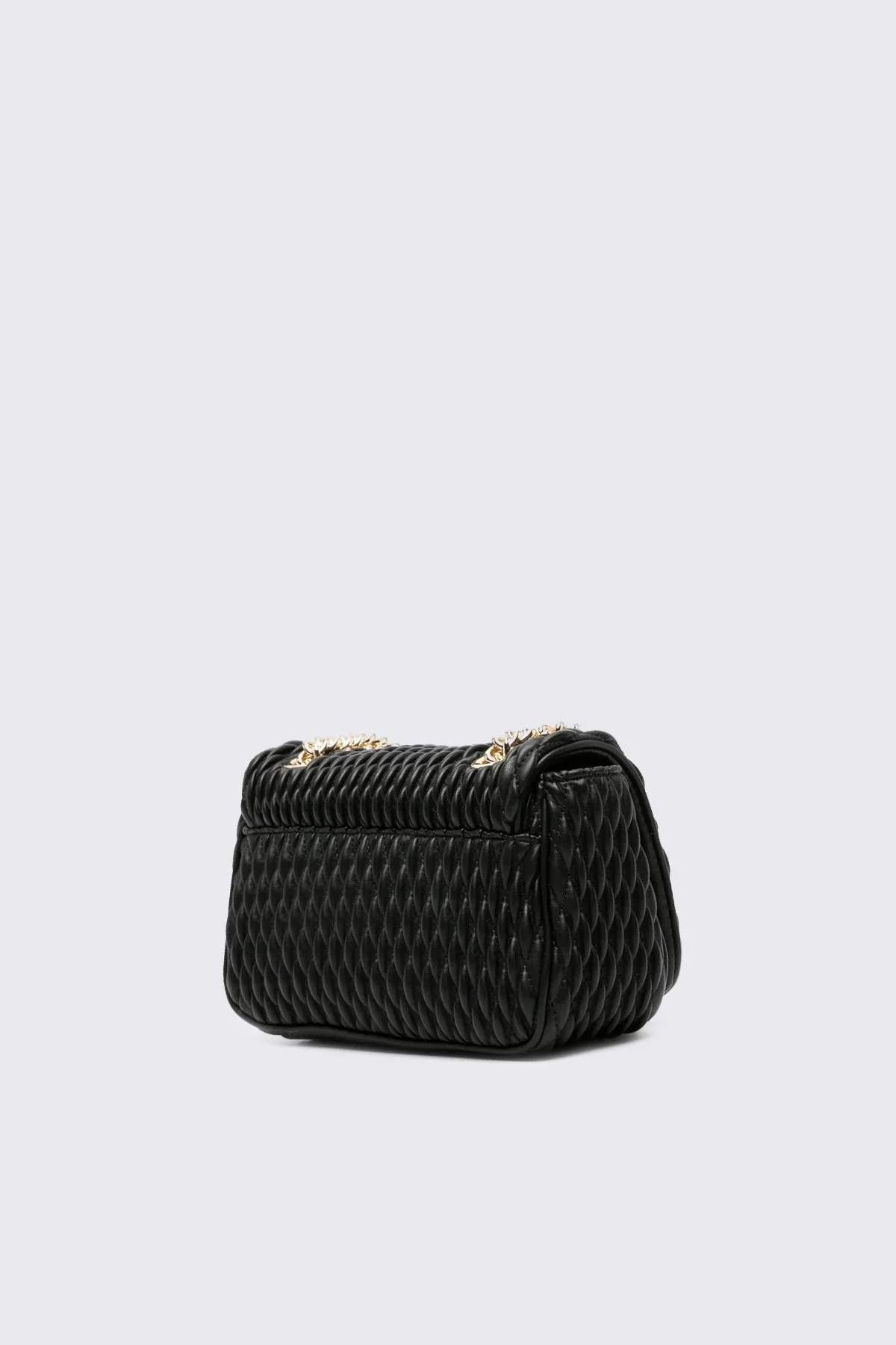Versace Jeans Couture Logolu Zincir Askılı Kapitone Bayan Çanta 75VA4BO5 ZS818 899 SİYAH - 3