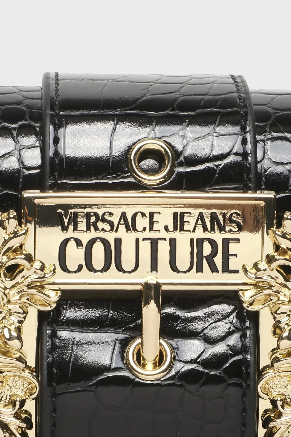 Versace Jeans Couture Mini Cüzdanlı Çıkarılabilir Omuz Askılı Bayan Çanta 74VA4BF CZS578 899 SİYAH - 3