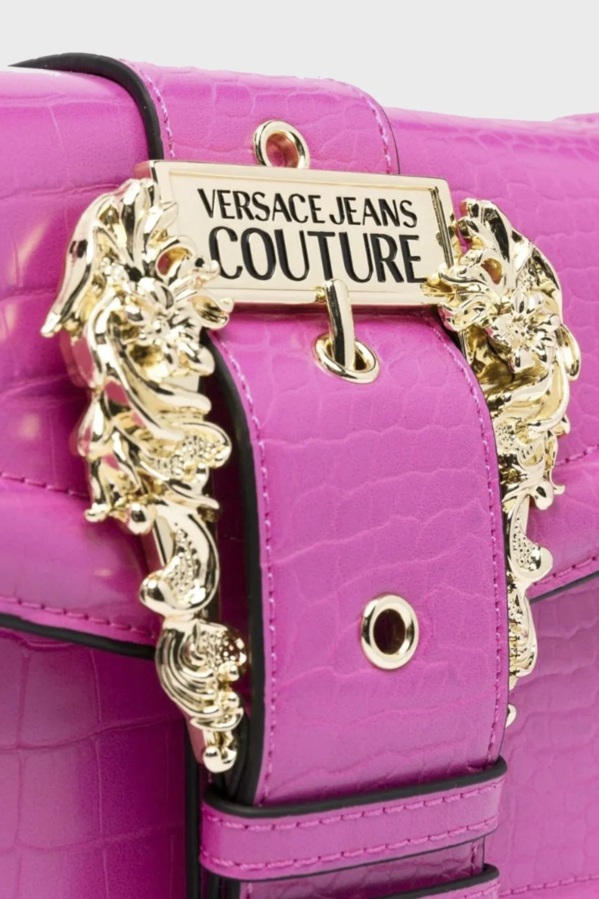 Versace Jeans Couture Mini Cüzdanlı Çıkarılabilir Omuz Askılı Bayan Çanta 74VA4BFC ZS578 406 FUŞYA - 3