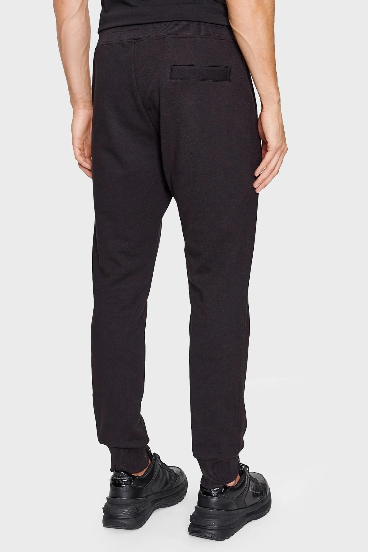 Versace Jeans Couture Pamuklu Jogger Spor Erkek Pantolon 75GAAT06 CF06T G89 SİYAH - 3