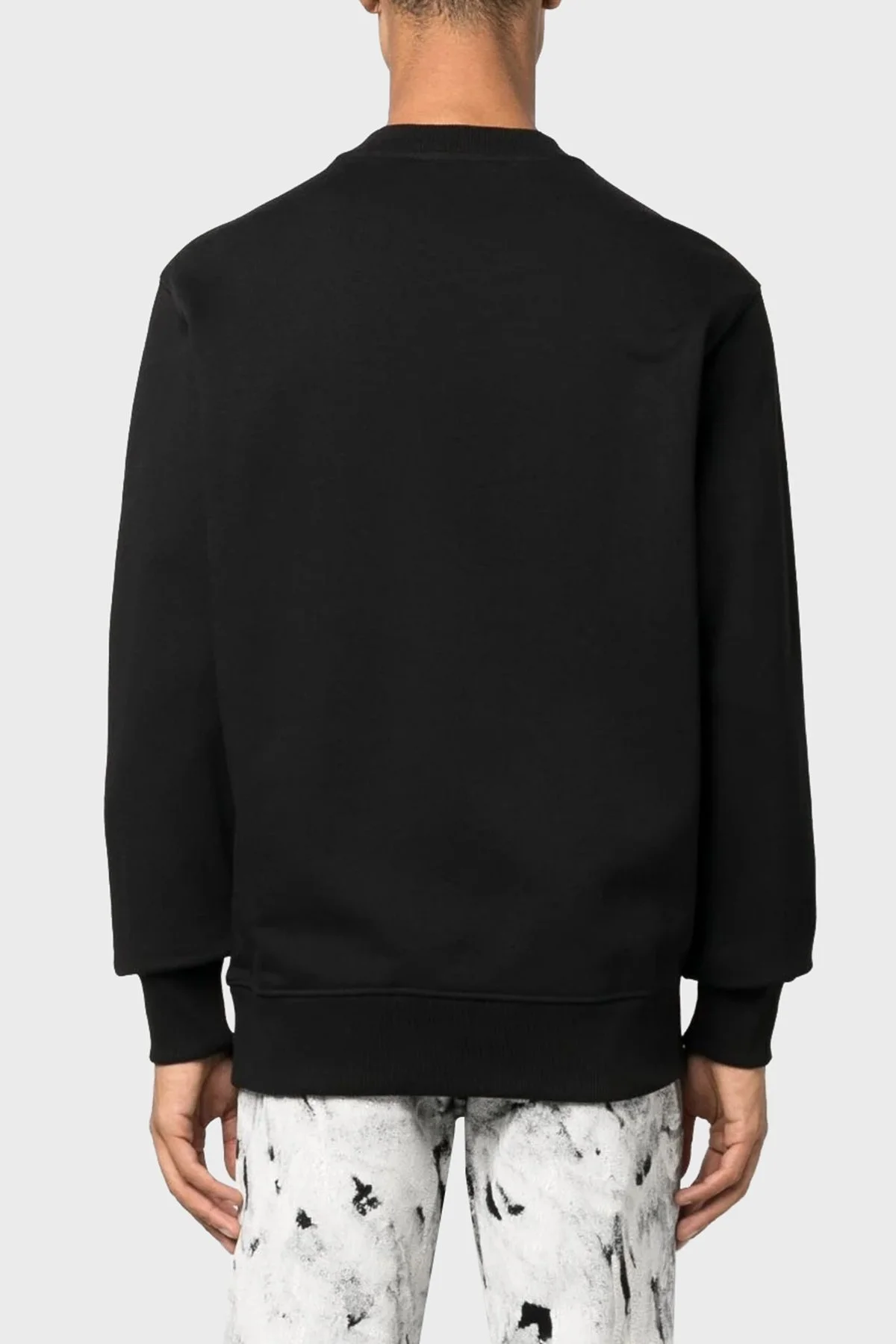 Versace Jeans Couture Pamuklu Regular Fit Erkek Sweat 75GAIT03 CF06T 899 SİYAH - 2