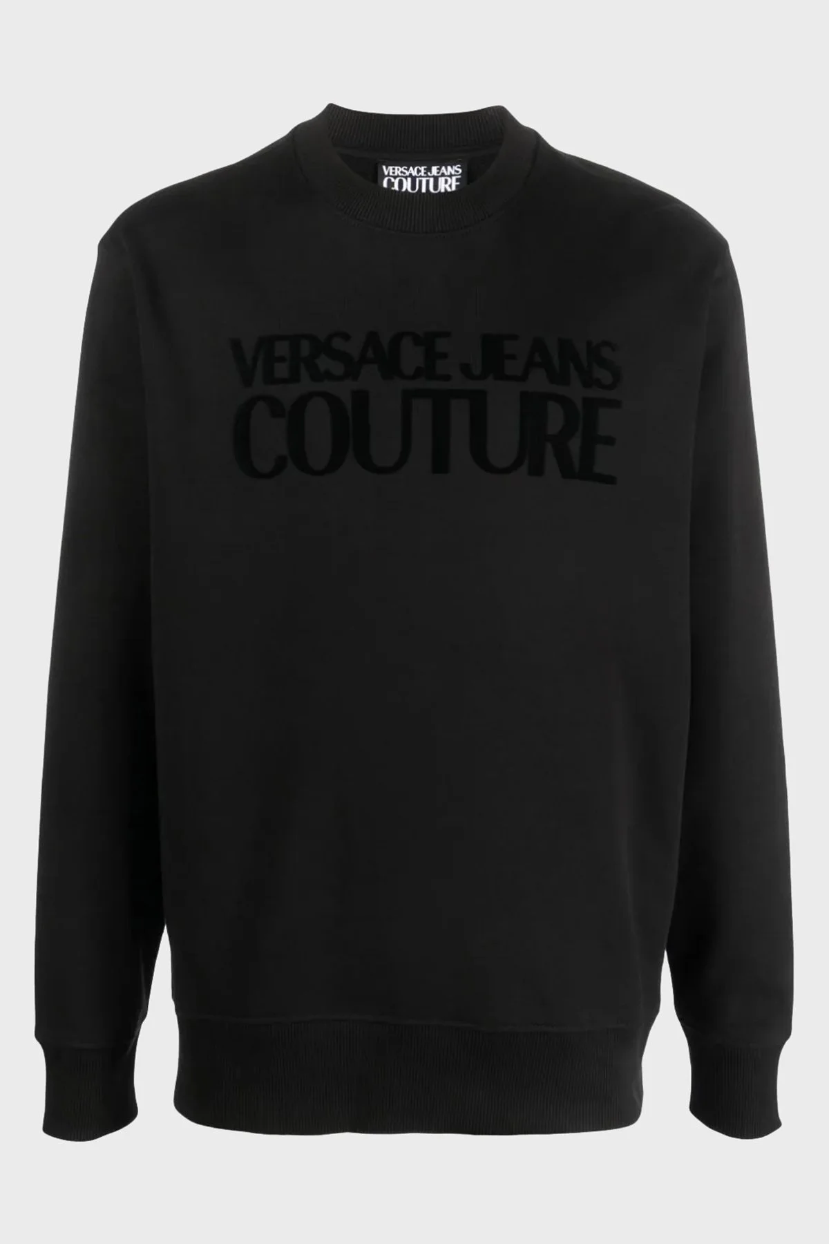 Versace Jeans Couture Pamuklu Regular Fit Erkek Sweat 75GAIT03 CF06T 899 SİYAH - 5