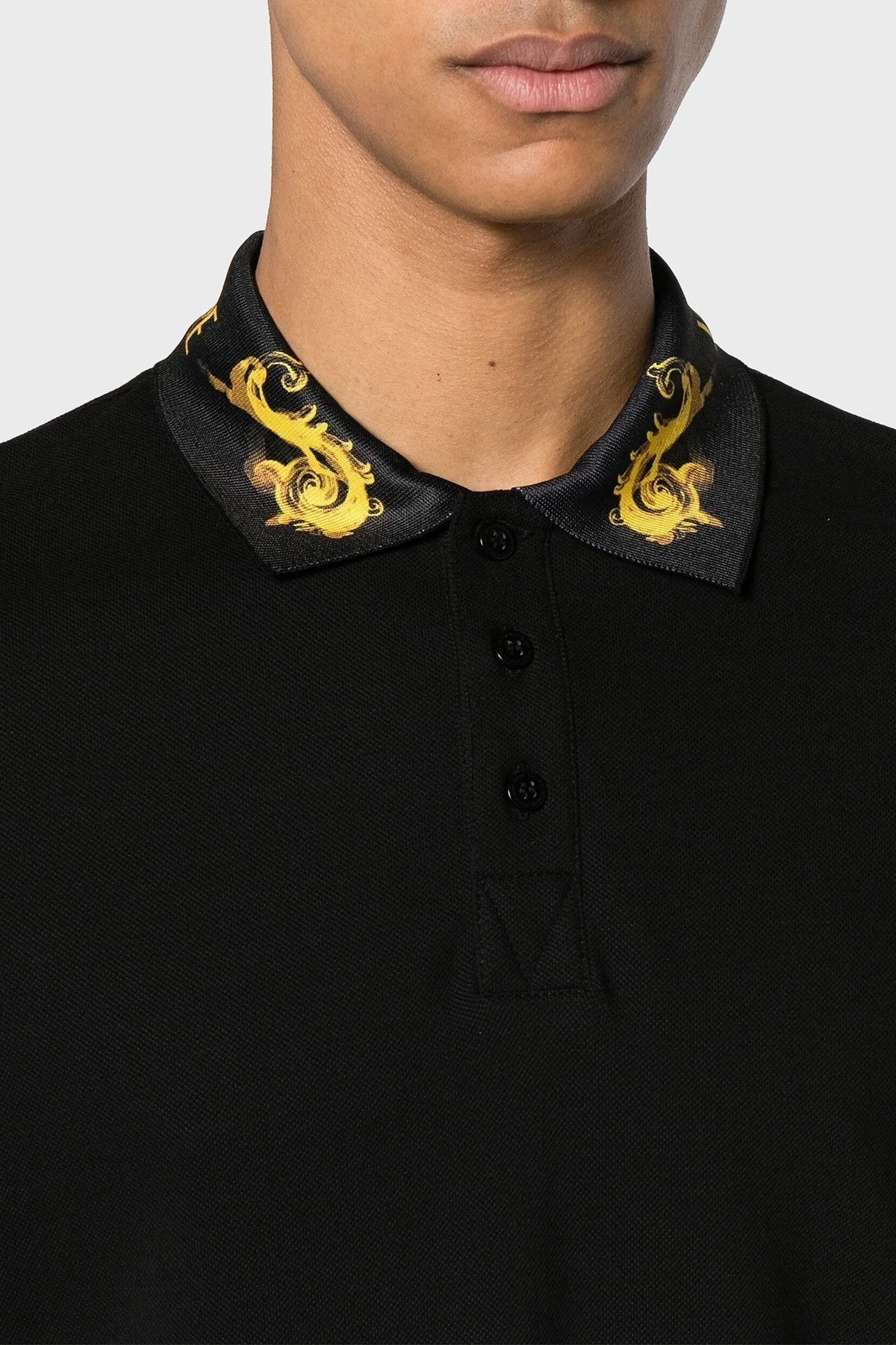 Versace Jeans Couture Pamuklu Slim Fit Erkek Polo Yaka T