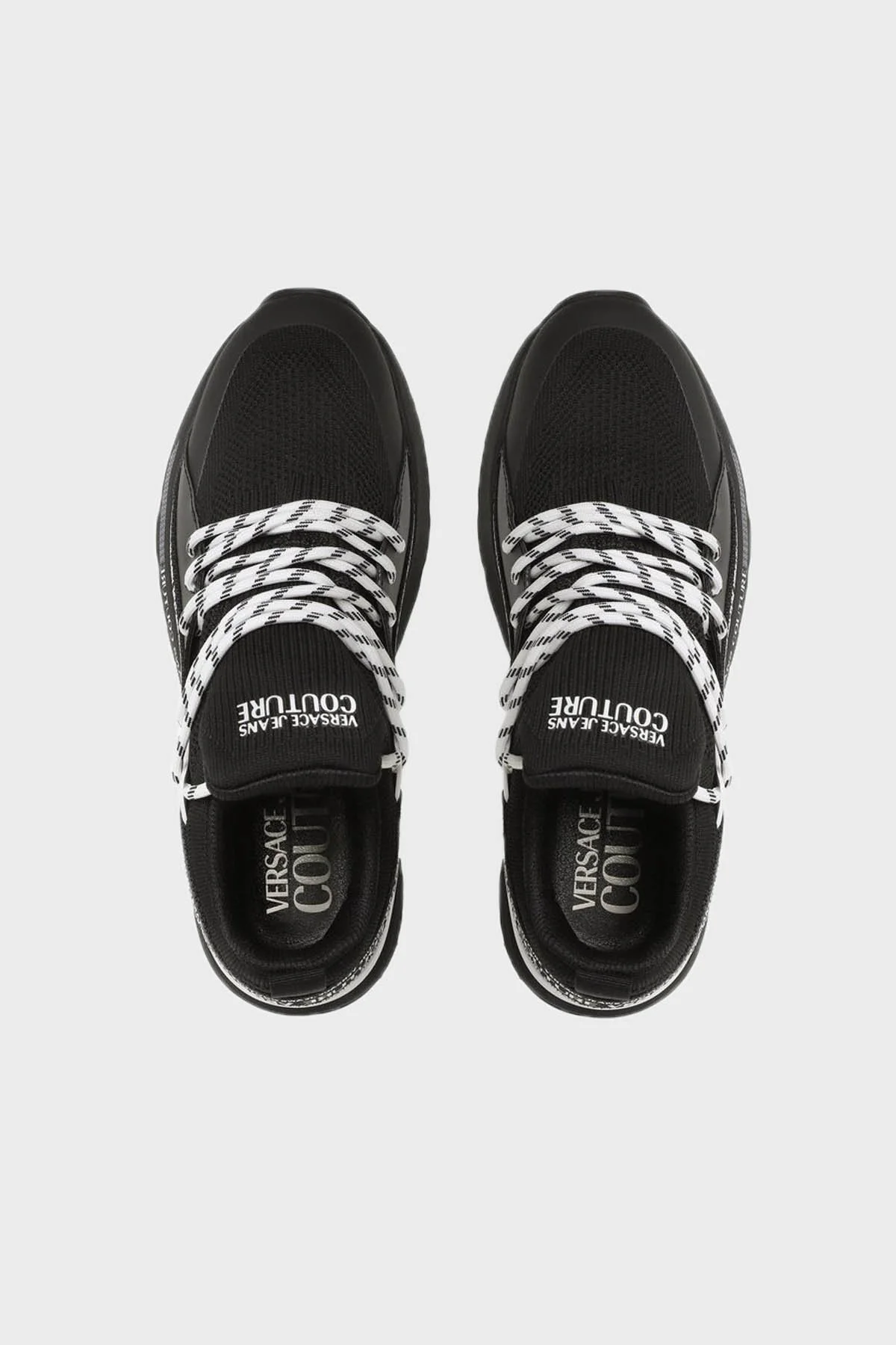 Versace Jeans Couture Sneaker Erkek Ayakkabı 76YA3SA3 ZS446 899 SİYAH - 3