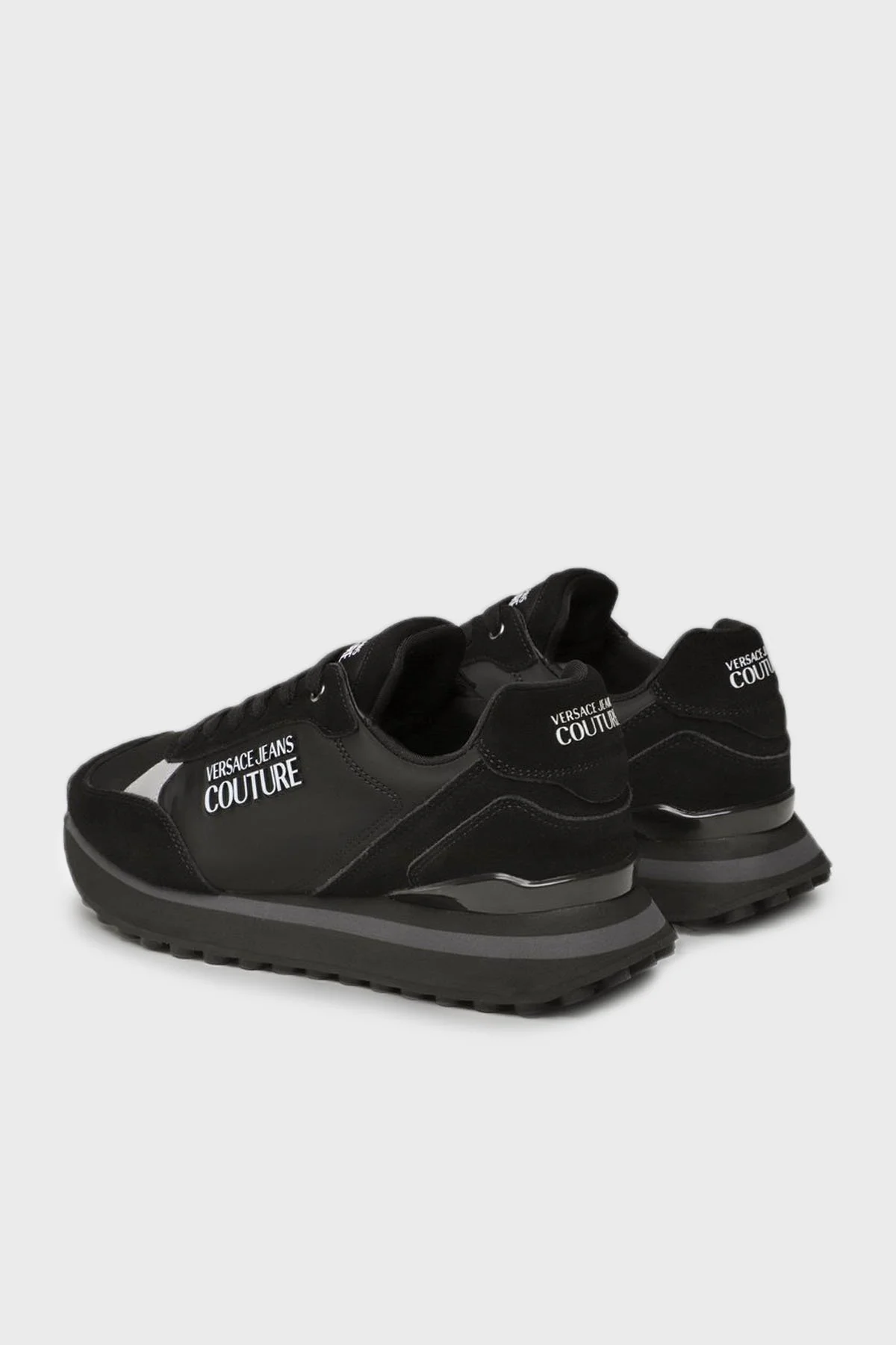 Versace Jeans Couture Sneaker Erkek Ayakkabı 76YA3SE2 ZP076 899 SİYAH - 3