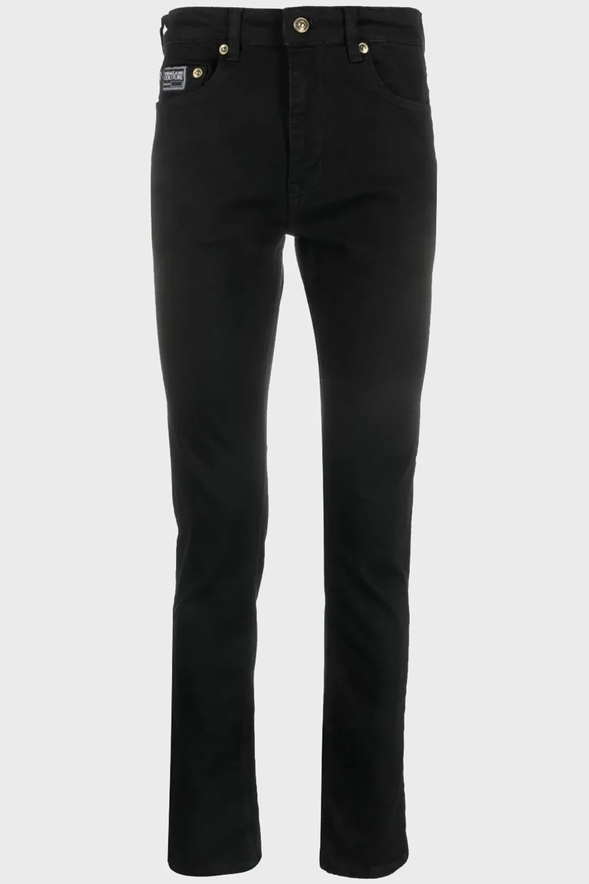 Versace Jeans Couture Streç Pamuklu Slim Fit Jeans Erkek Kot Pantolon 75GAB5S0 CDW00 909 SİYAH - 5