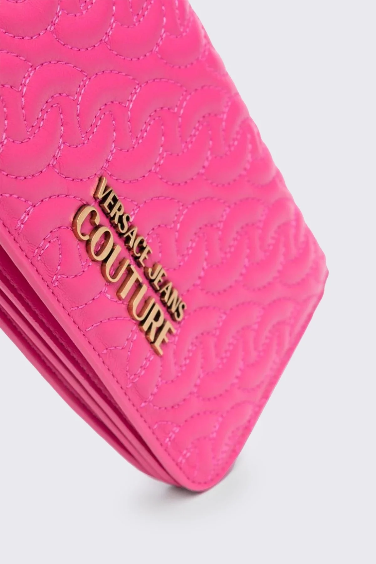 Versace Jeans Couture Zincir Askılı Fularlı Bayan Çanta 75VA5PA6 ZS803 455 FUŞYA - 4