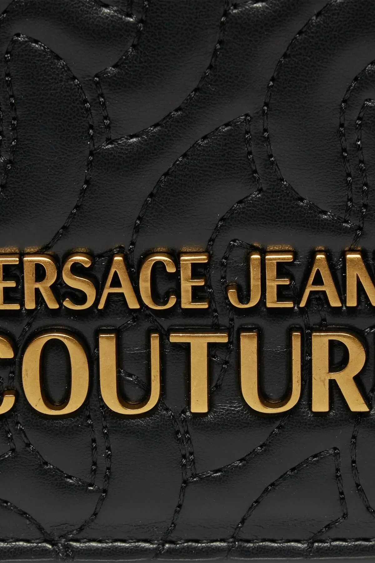 Versace Jeans Couture Zincir Askılı Fularlı Bayan Çanta 75VA5PA6 ZS803 899 SİYAH - 2