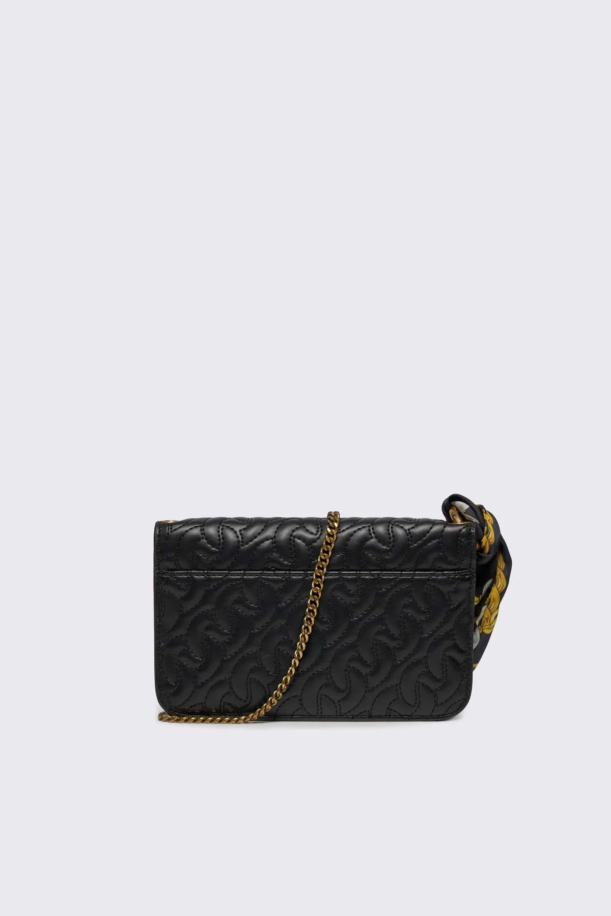 Versace Jeans Couture Zincir Askılı Fularlı Bayan Çanta 75VA5PA6 ZS803 899 SİYAH - 4