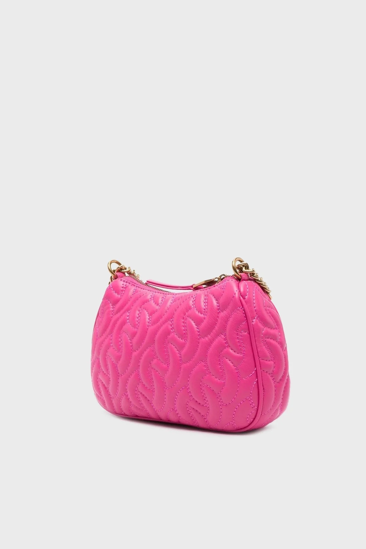 Versace Jeans Couture Zincir Askılı Fularlı Kapitone Bayan Çanta 75VA4BA7 ZS803 455 FUŞYA - 3