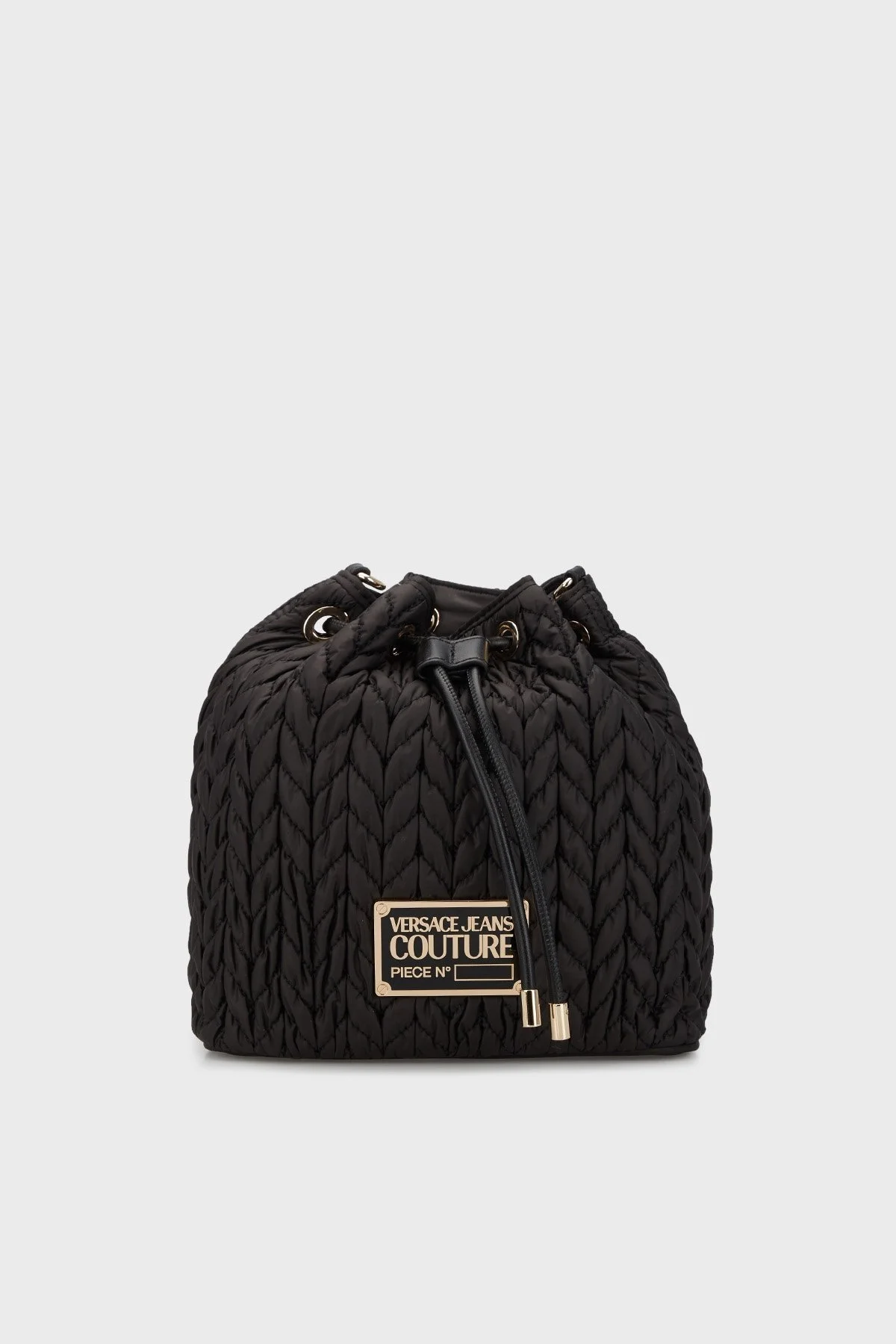 Versace Kalp Cüzdan Detaylı Çıkarılabilir Omuz Askılı Bayan Çanta 74VA4BO3 ZS584 899 SİYAH - 1