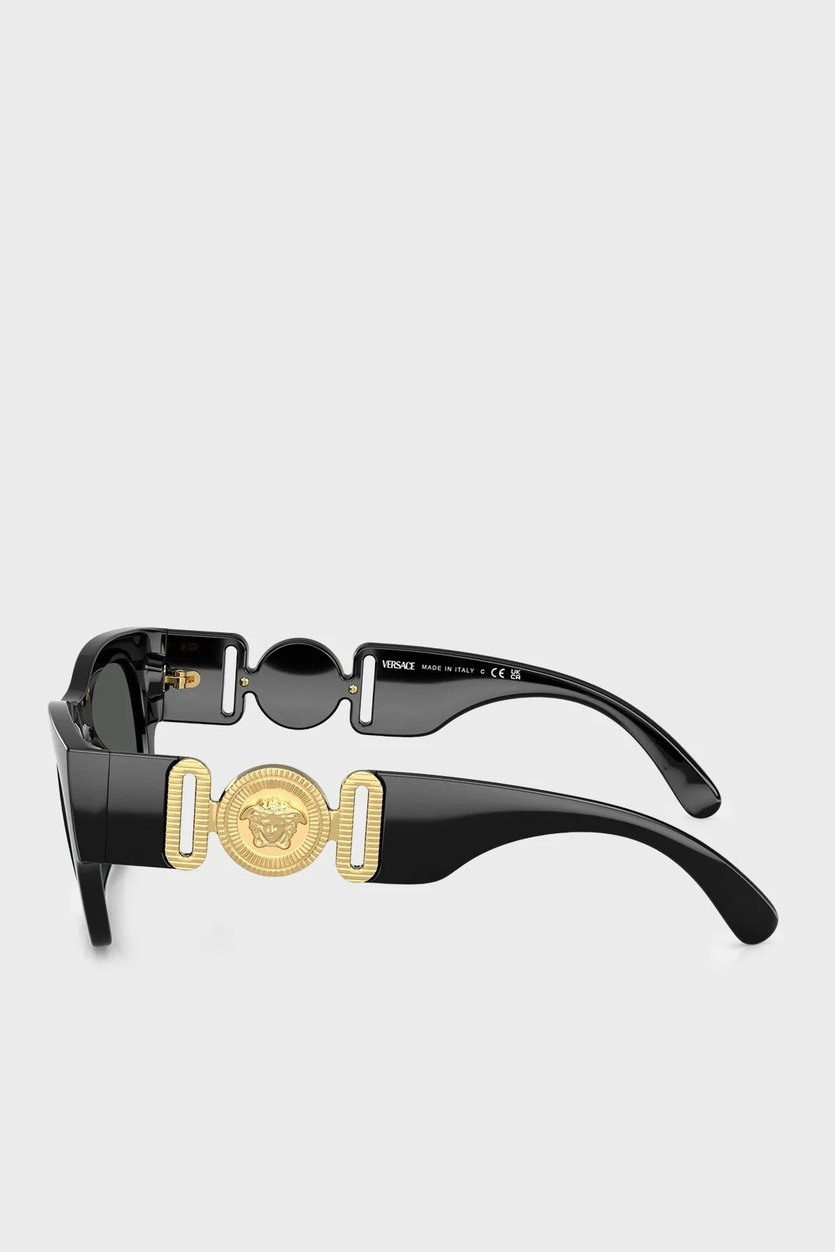 Versace Kare Güneş Erkek Gözlük 0VE4479U GB187 52 Siyah - 4