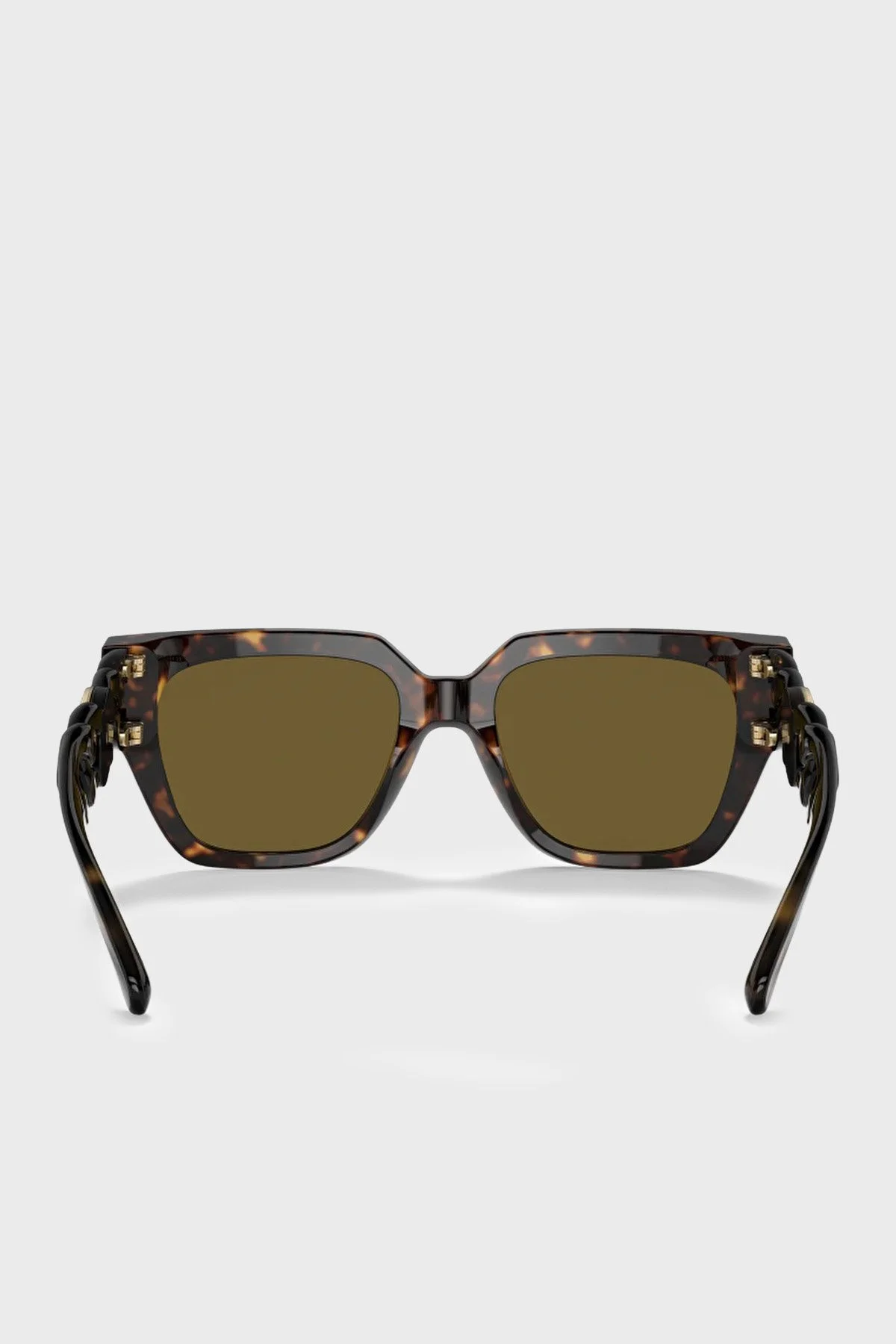 Versace Logo Detaylı Güneş Bayan Gözlük 0VE4409 10873 53 Kaplumbağa kabuğu - 4