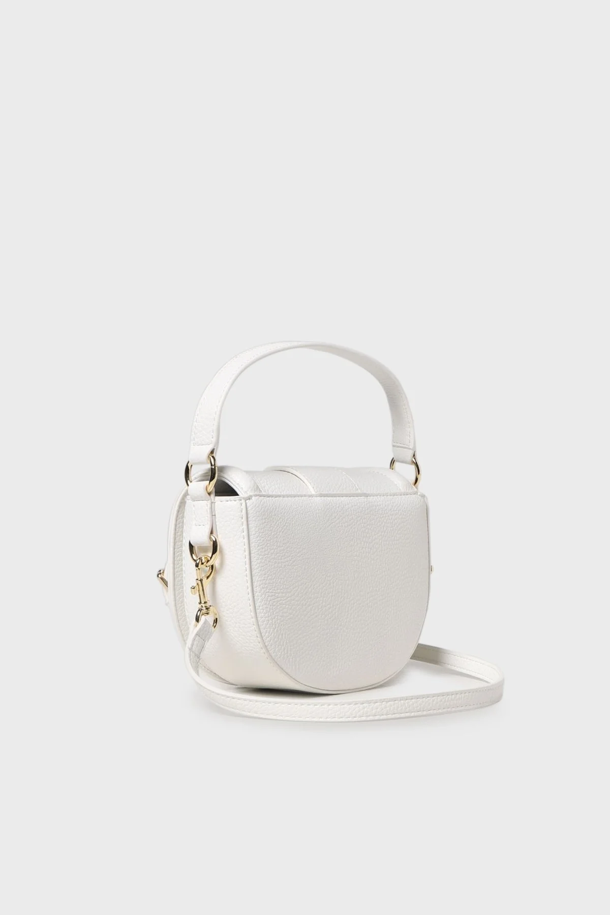 Versace Jeans Couture Logolu Çıkarılabilir Omuz Askılı Bayan Çanta 74VA4BF2 ZS413 003 BEYAZ - 8