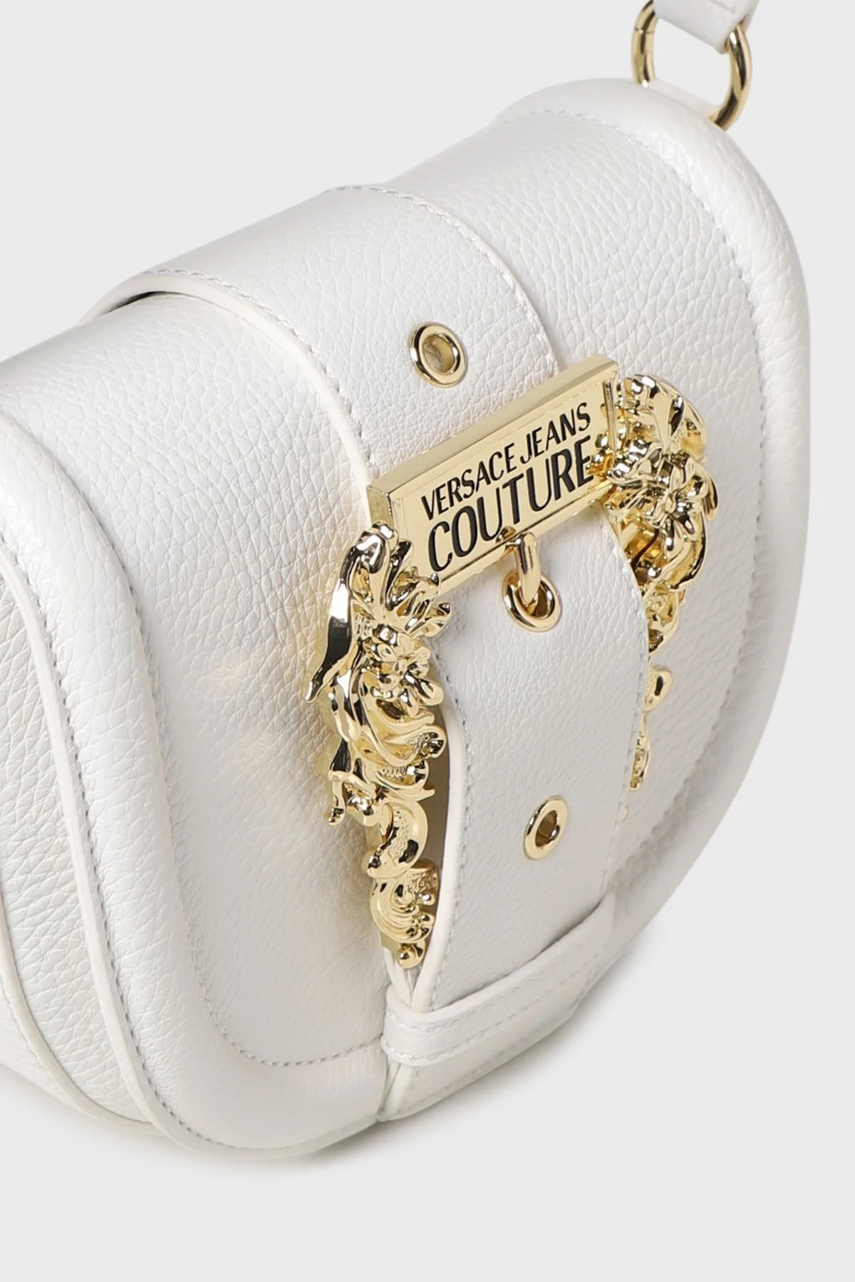 Versace Jeans Couture Logolu Çıkarılabilir Omuz Askılı Bayan Çanta 74VA4BF2 ZS413 003 BEYAZ - 9