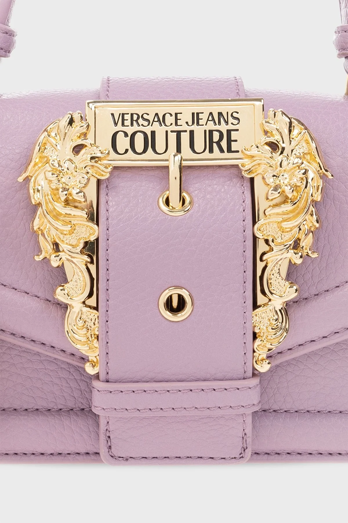 Versace Jeans Couture Logolu Çıkarılabilir Omuz Askılı Bayan Çanta 74VA4BF6 ZS413 302 LİLA - 4