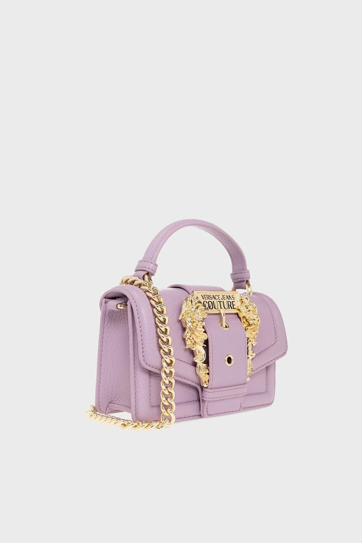 Versace Jeans Couture Logolu Çıkarılabilir Omuz Askılı Bayan Çanta 74VA4BF6 ZS413 302 LİLA - 9